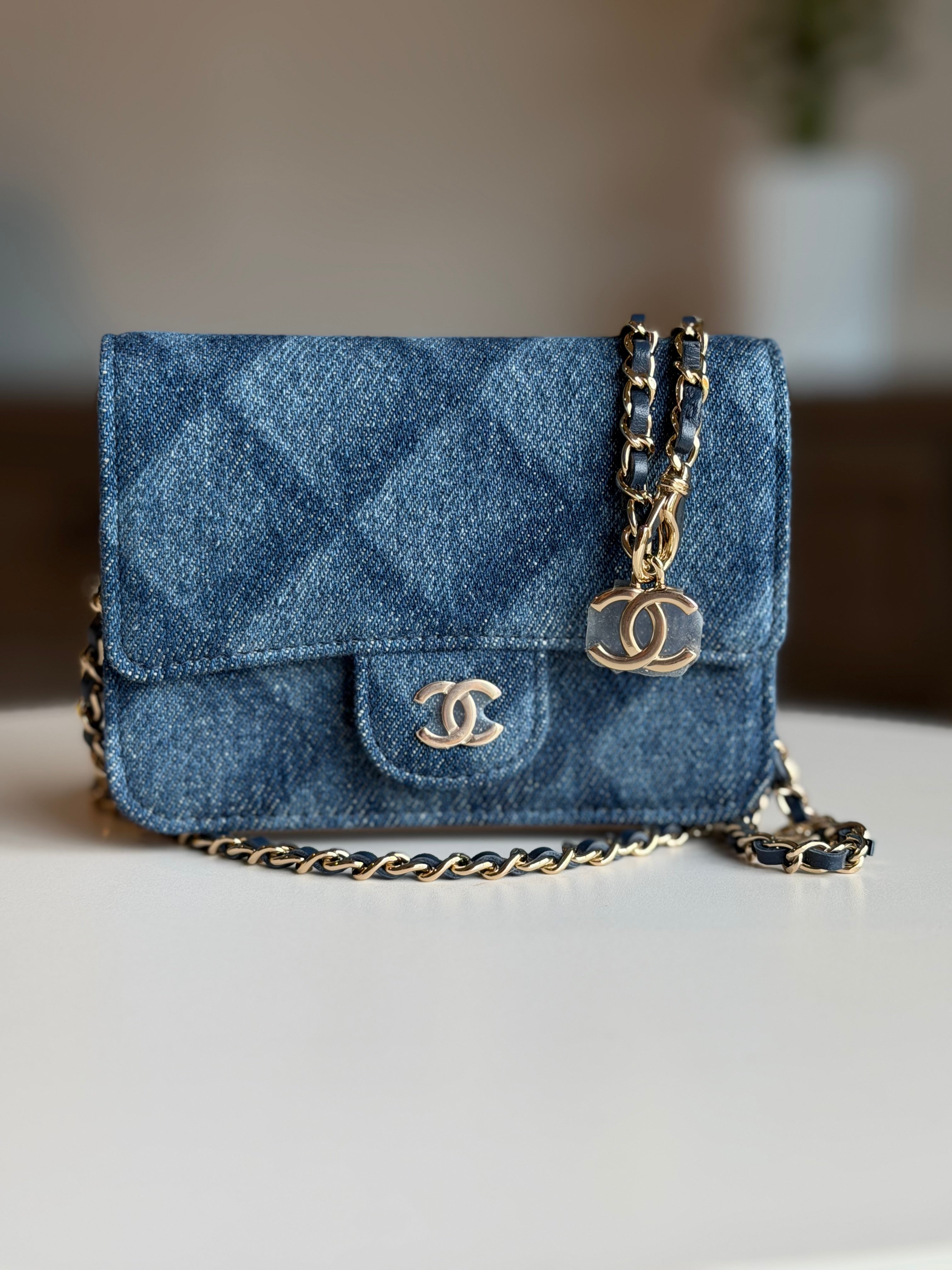 Chanel Denim Waist Bag