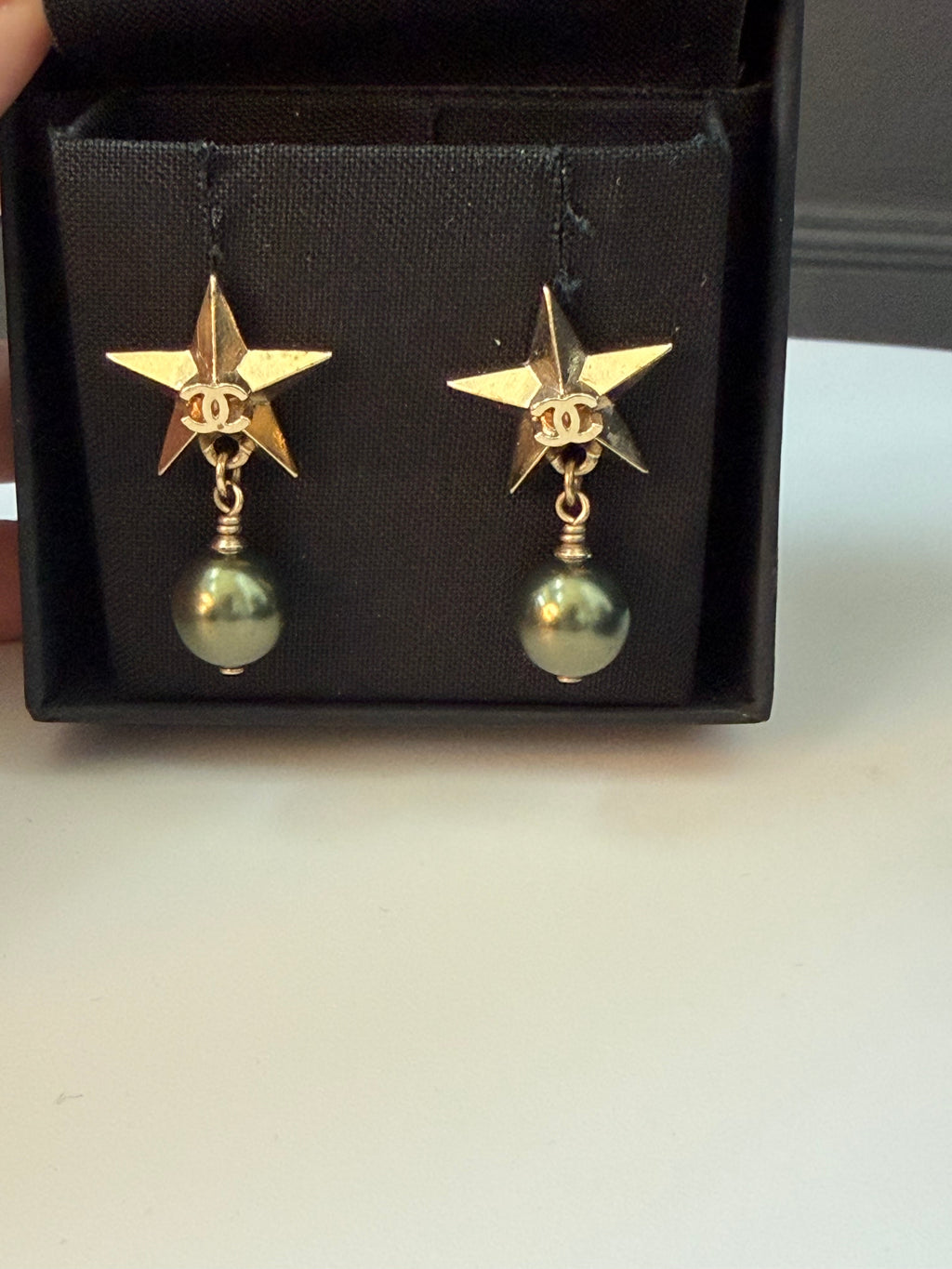 Chanel Star Earrings