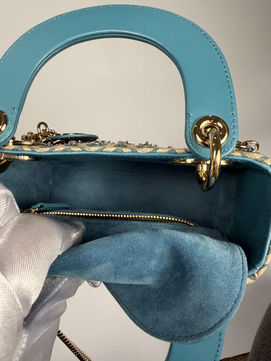 Christian Dior Mini Lady Sequins