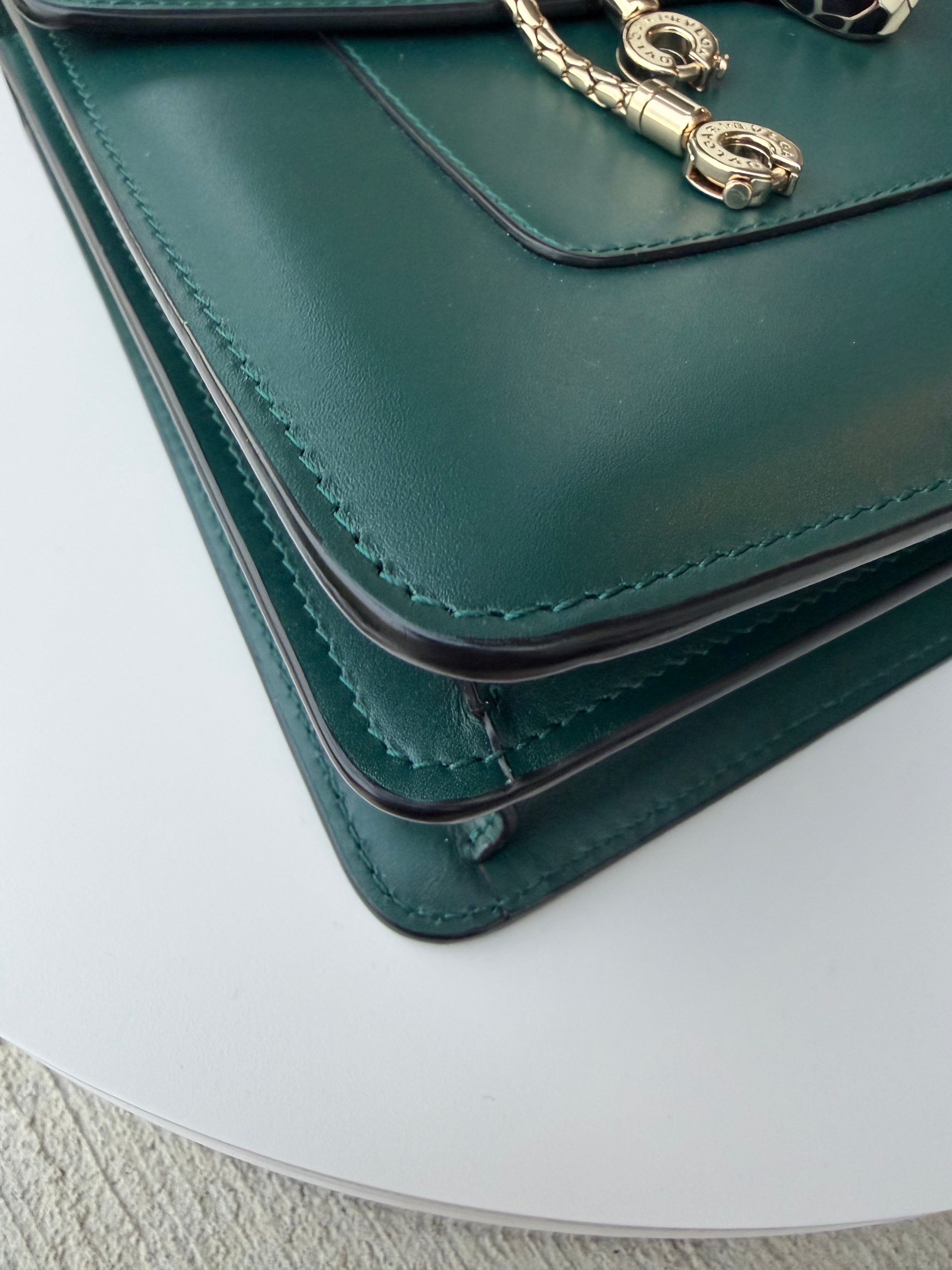 Bvlgari Green Top Handle