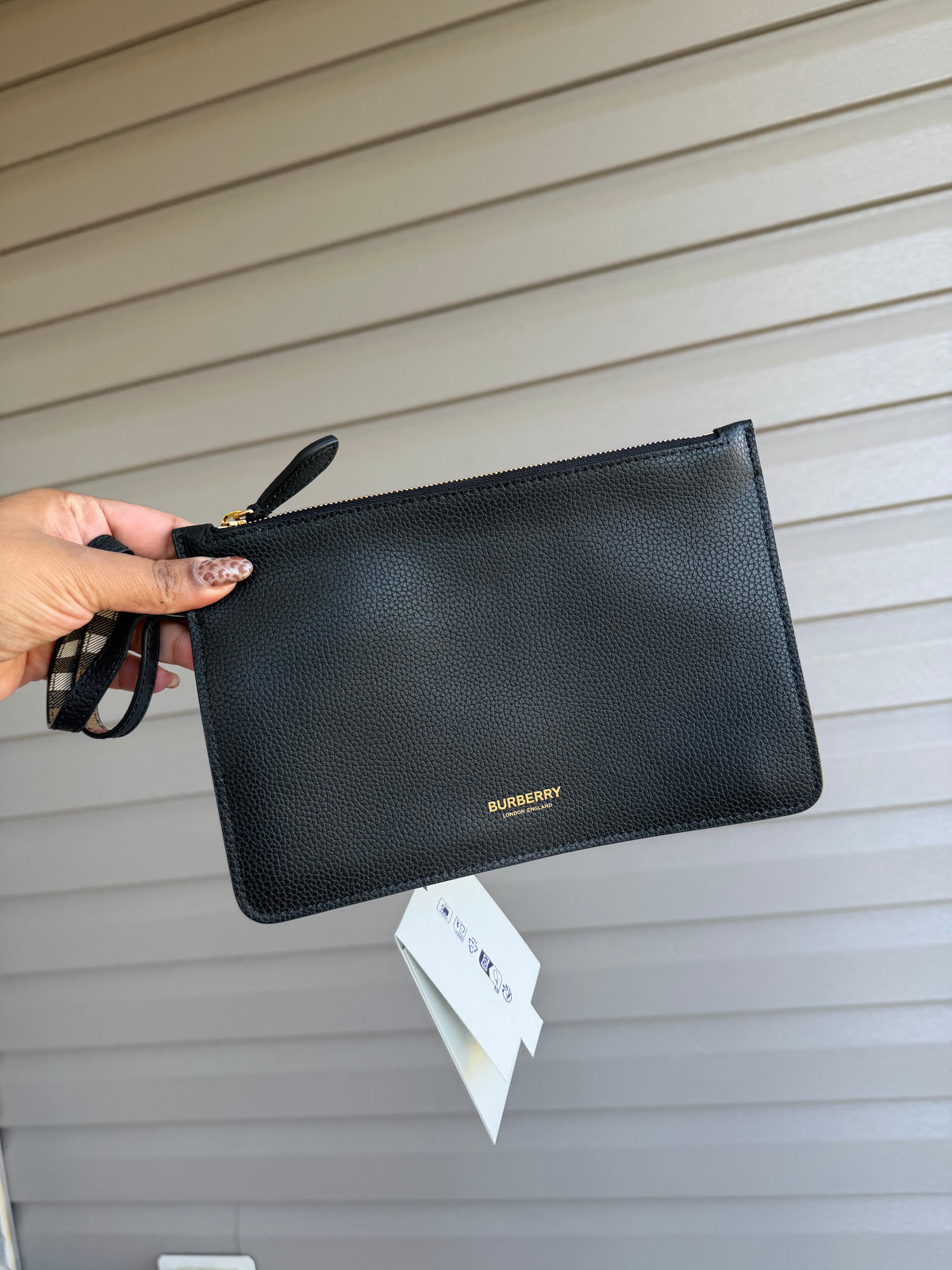 Burberry Wristlet new with tags