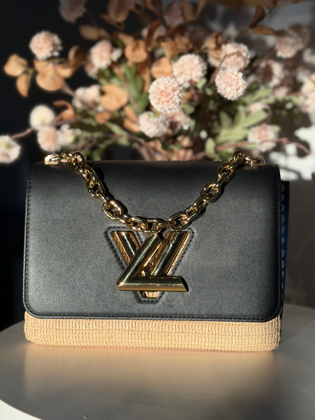 Louis Vuitton Raffia Twist MM