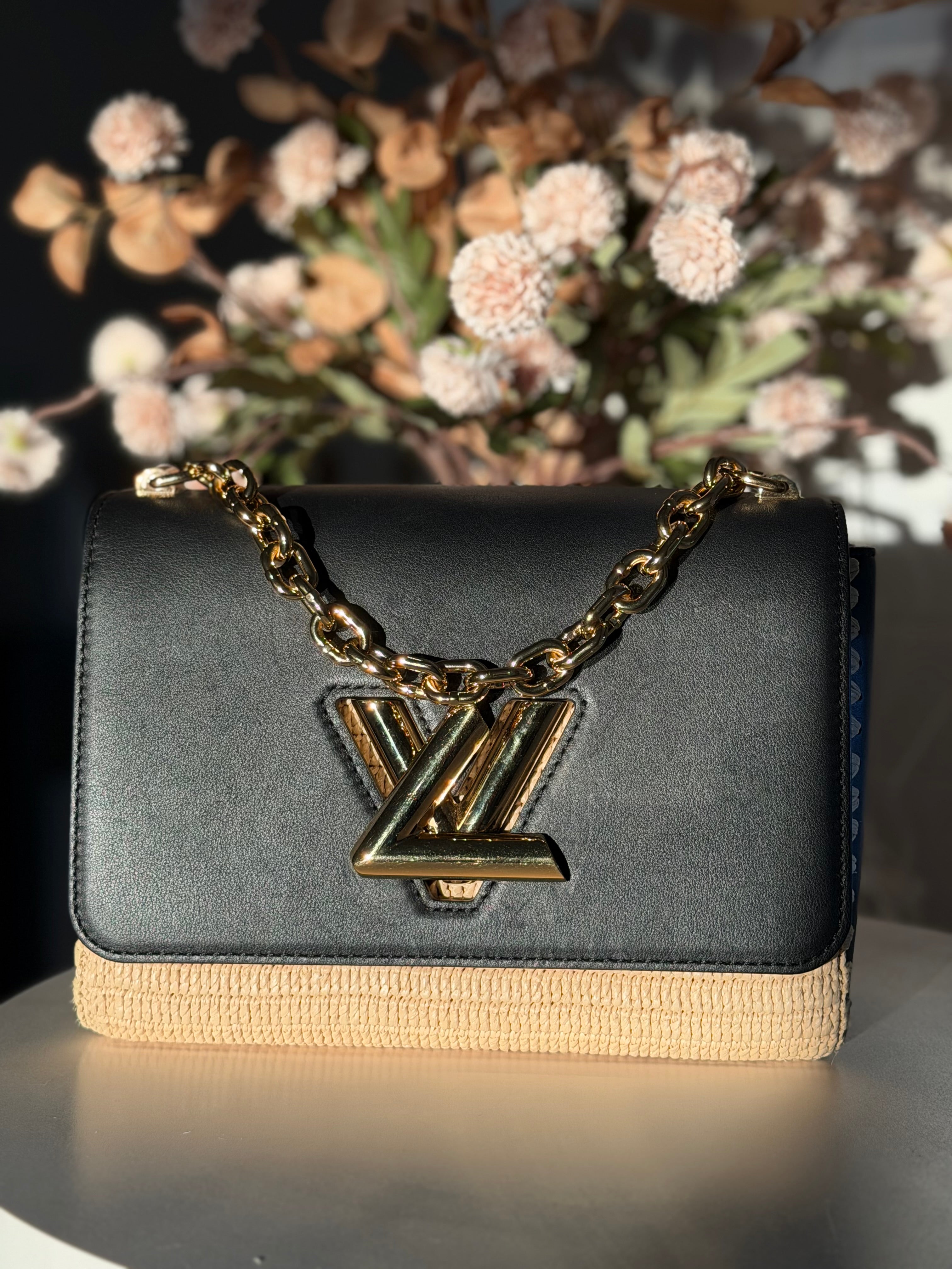 Louis Vuitton Raffia Twist MM