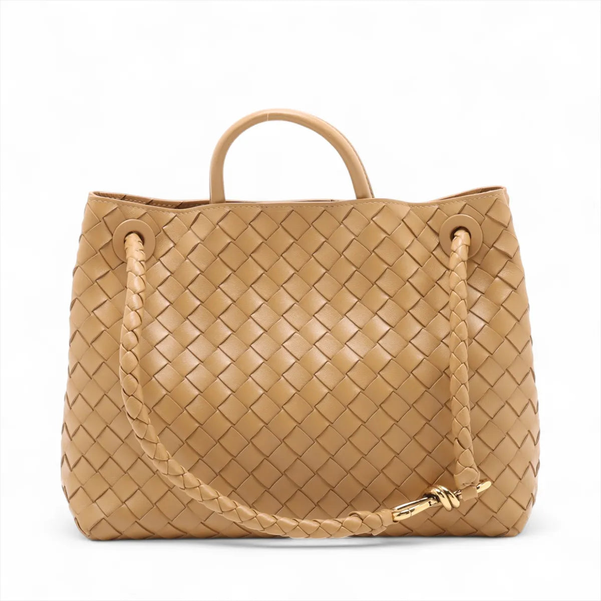 Bottega Andiamo Tan Medium
