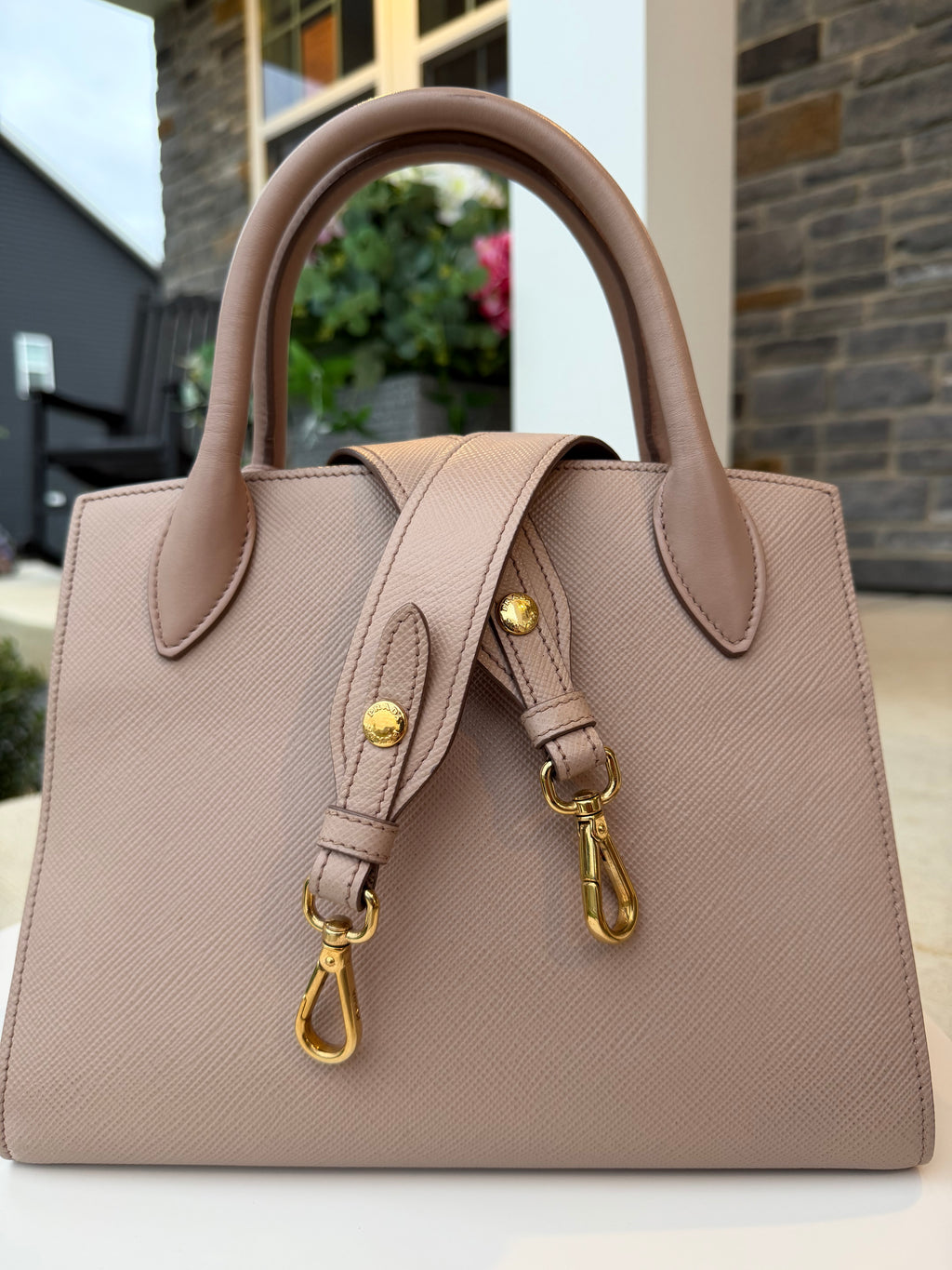 Prada Two Way Beige