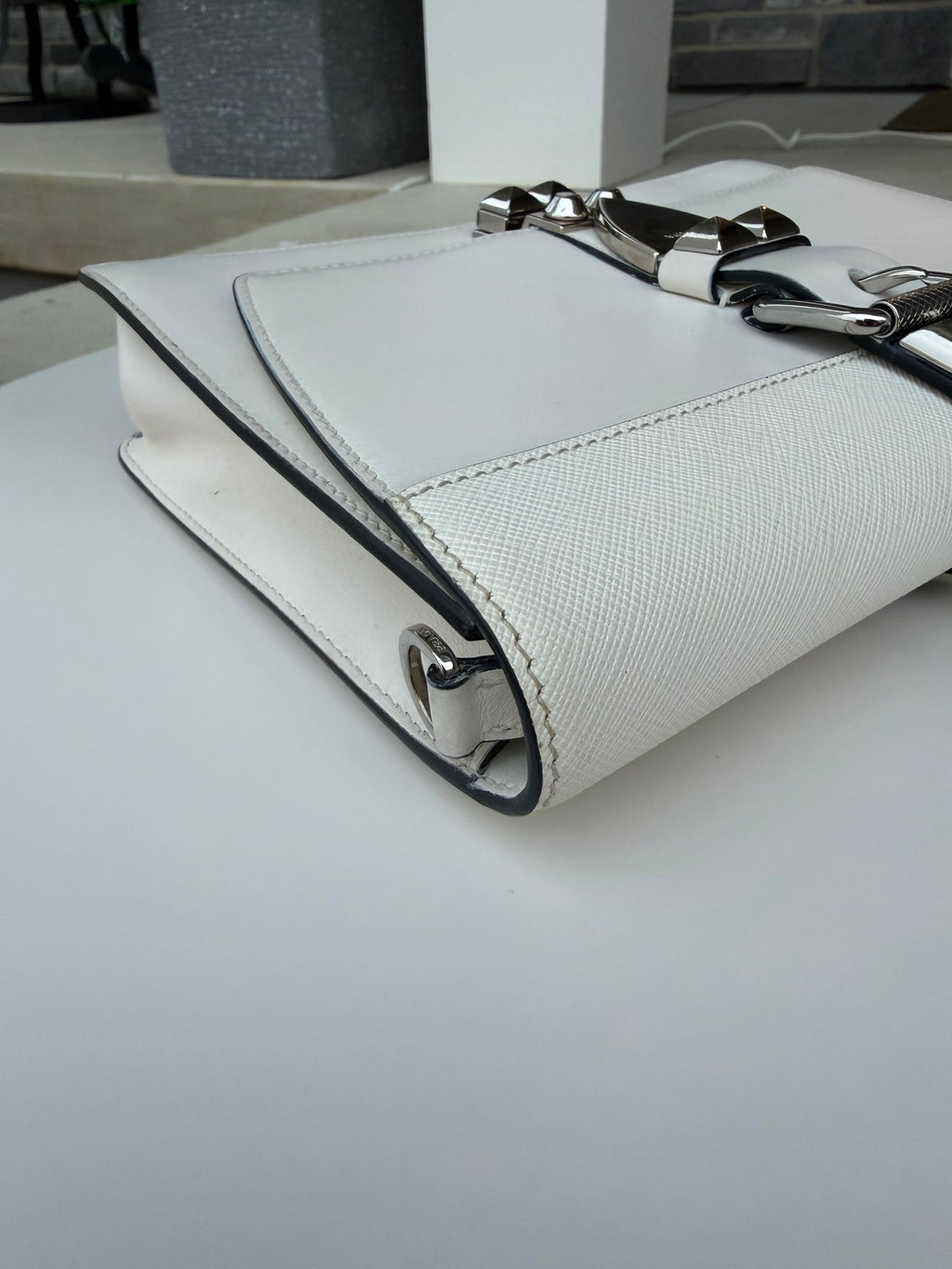 Prada White Crossbody