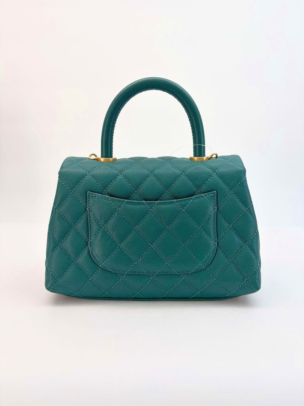 Chanel Coco Handle Green/Teal