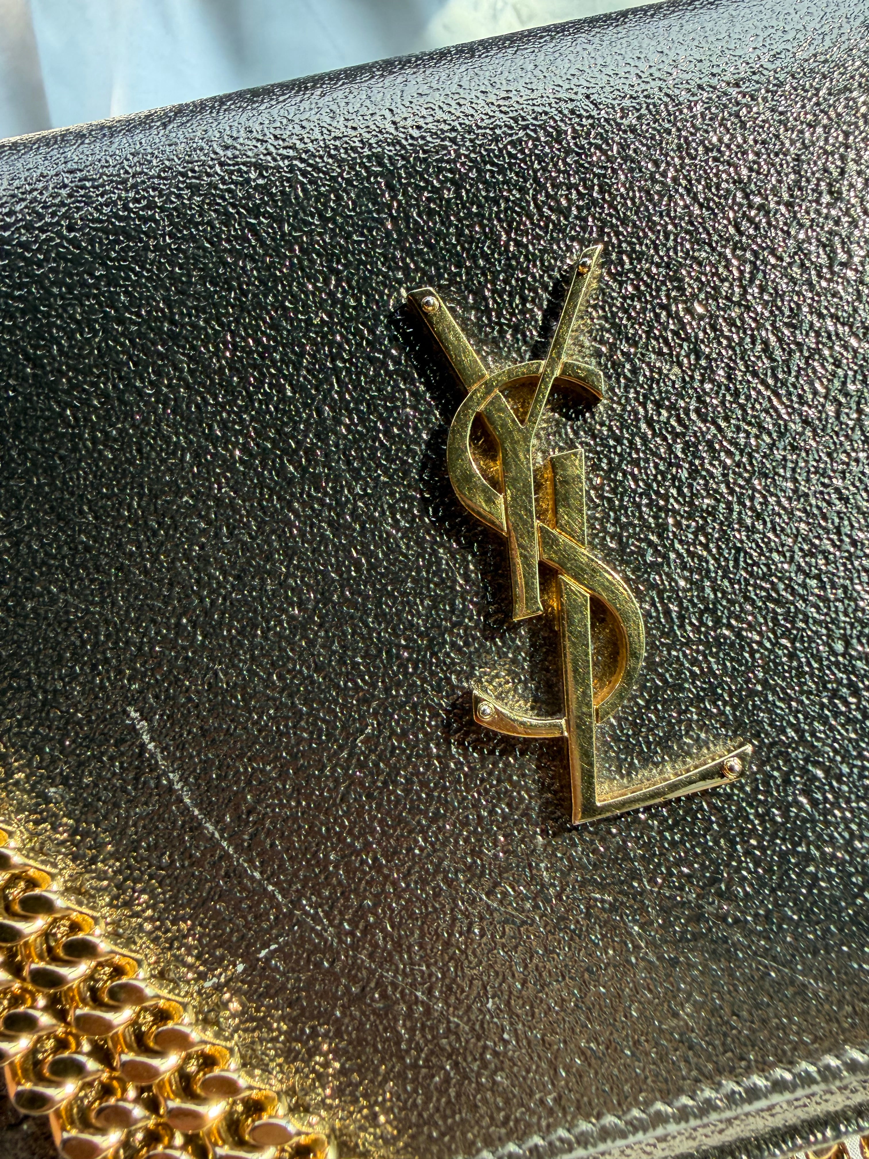 YSL Dark Gold Crossbody