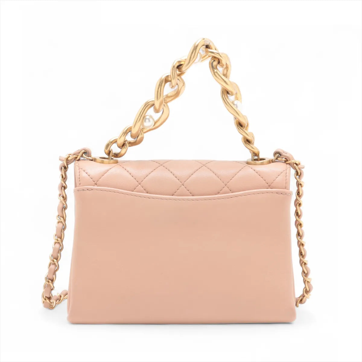 Chanel Pearl Chain Flap