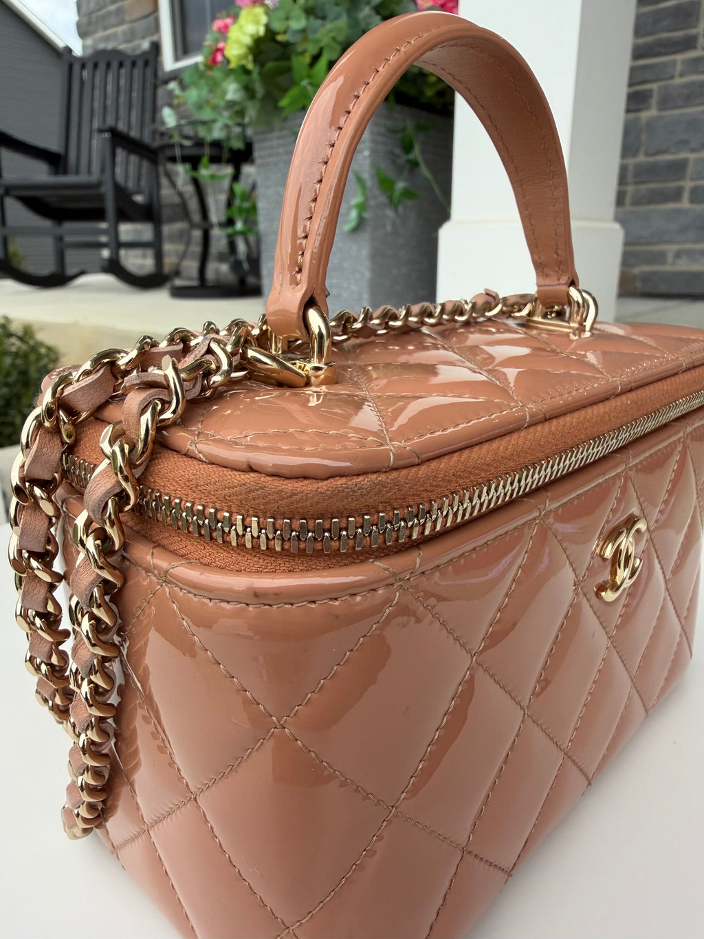 Chanel Patent Vanity