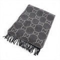 Gucci Scarf Wool Black