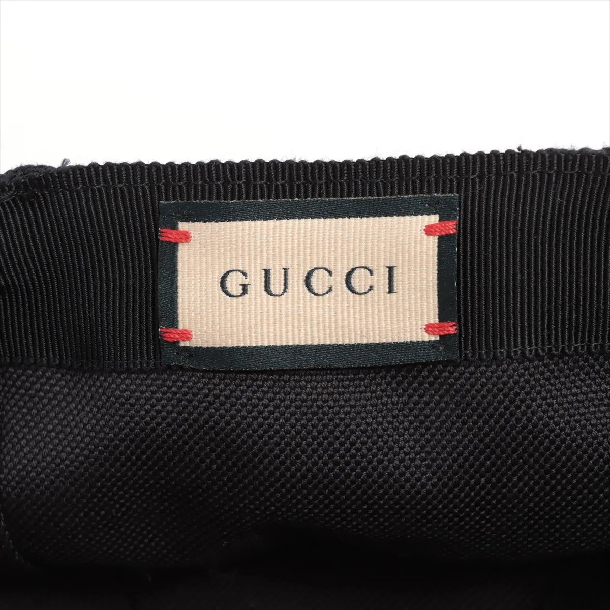 Gucci GG Cap Large Cotton & Polyester Black