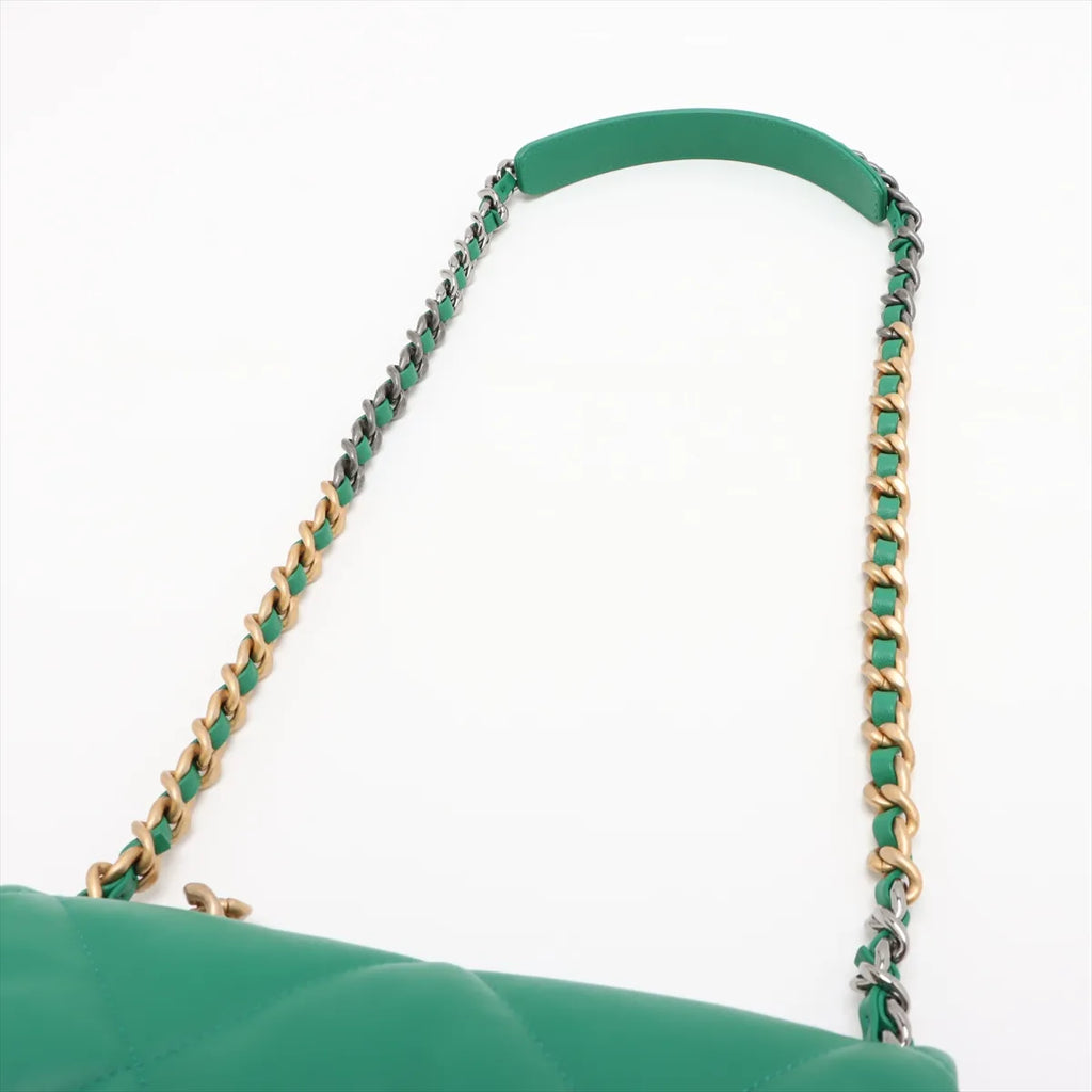 Chanel 19 Green Crossbody