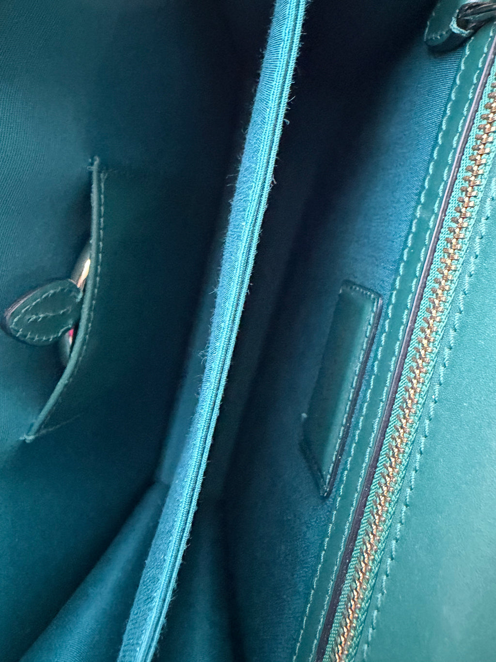 Bvlgari Green Top Handle