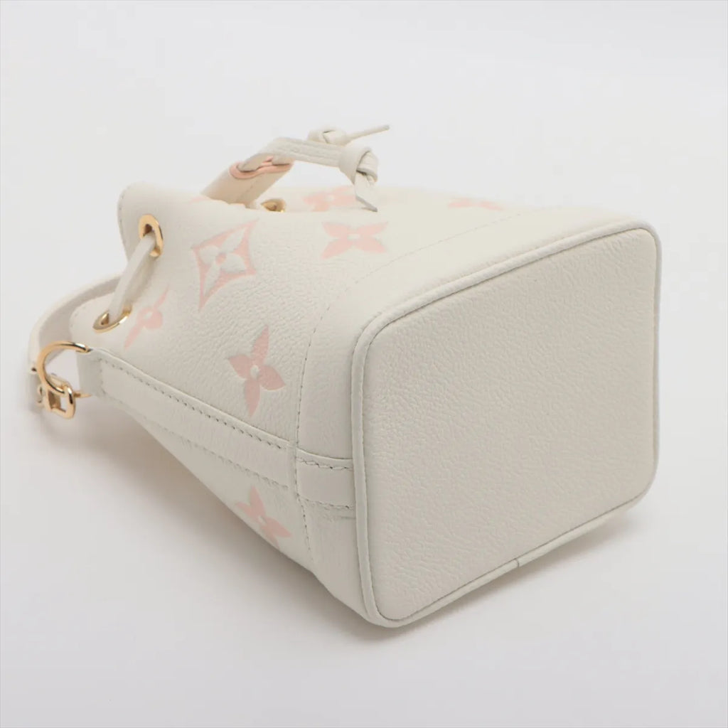 Louis Vuitton Bicolor Monogram Empreinte Nano Noe