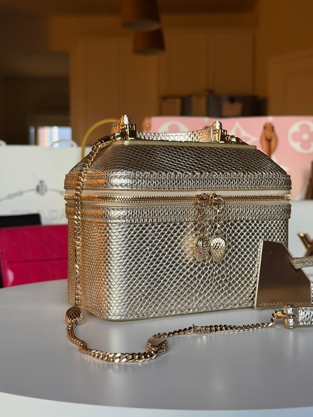 Bvlgari Gold Vanity