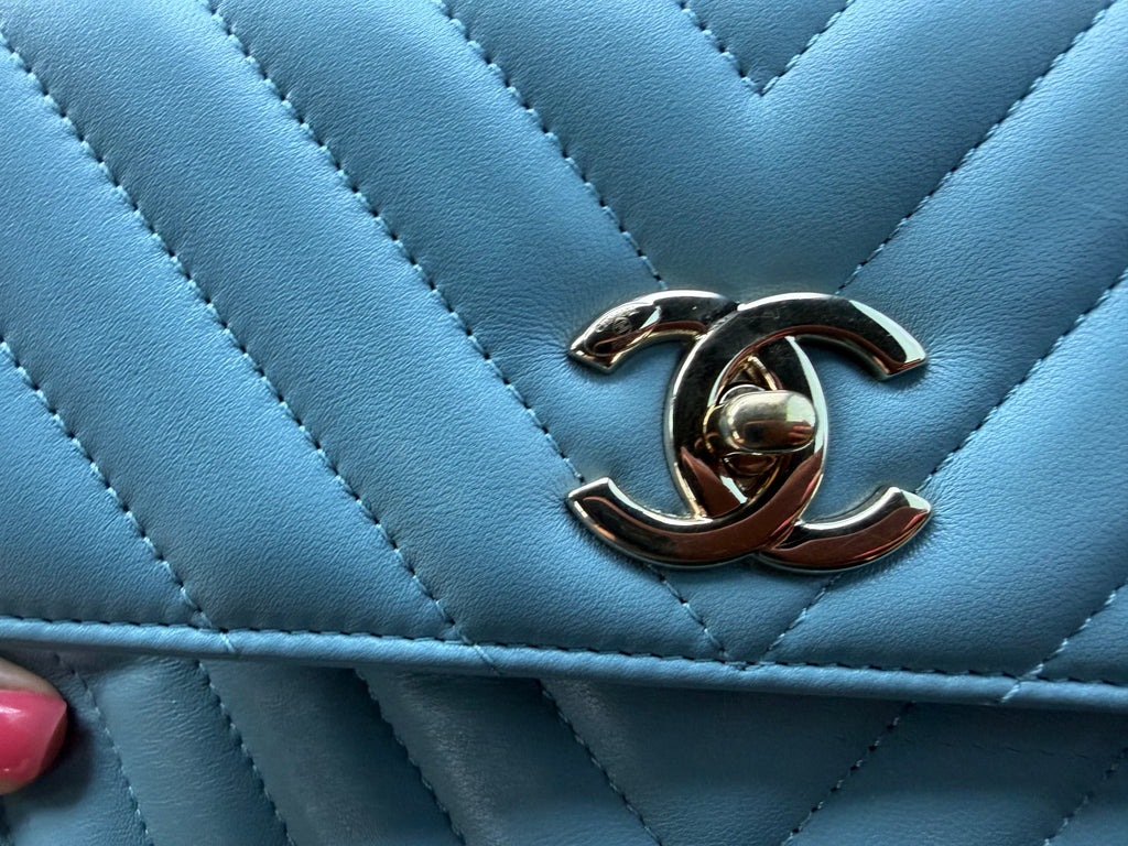 Chanel Trendy Small Blue