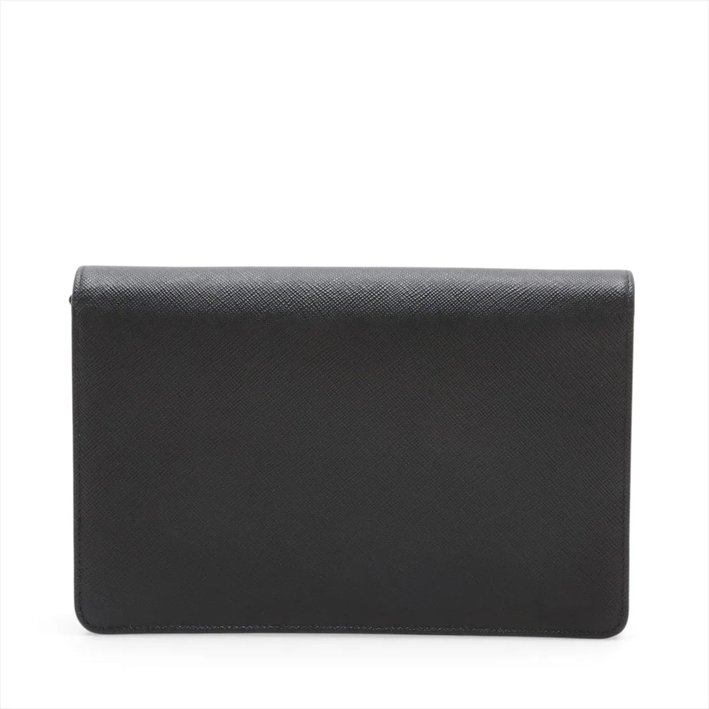 Prada Saffiano Leather Mini Bag Black