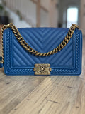 Chanel Caviar Boy Bag Medium