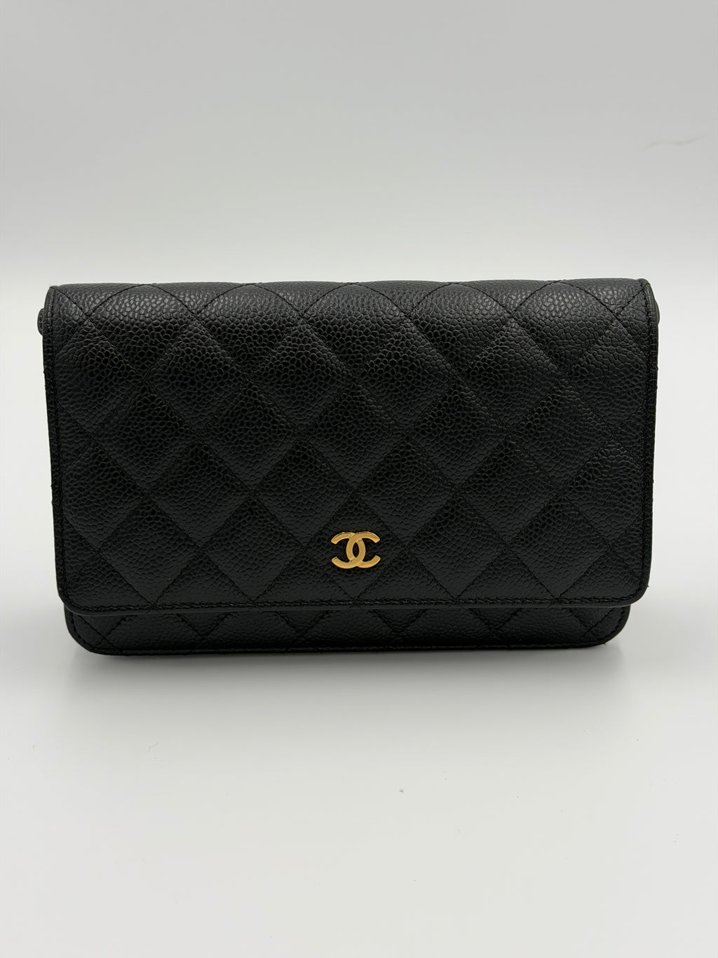 Chanel Caviar Wallet on Chain