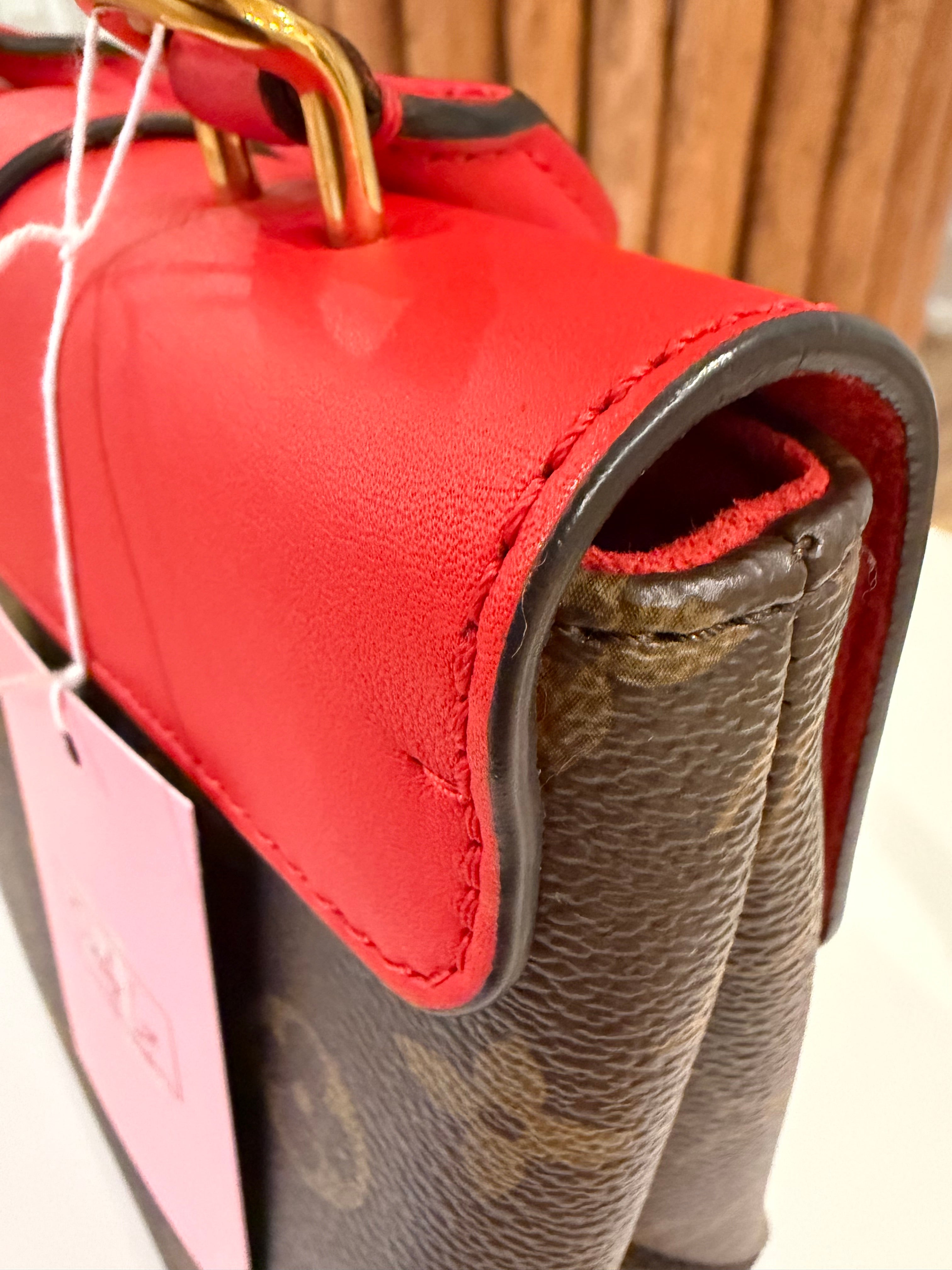 Louis Vuitton Red Locky