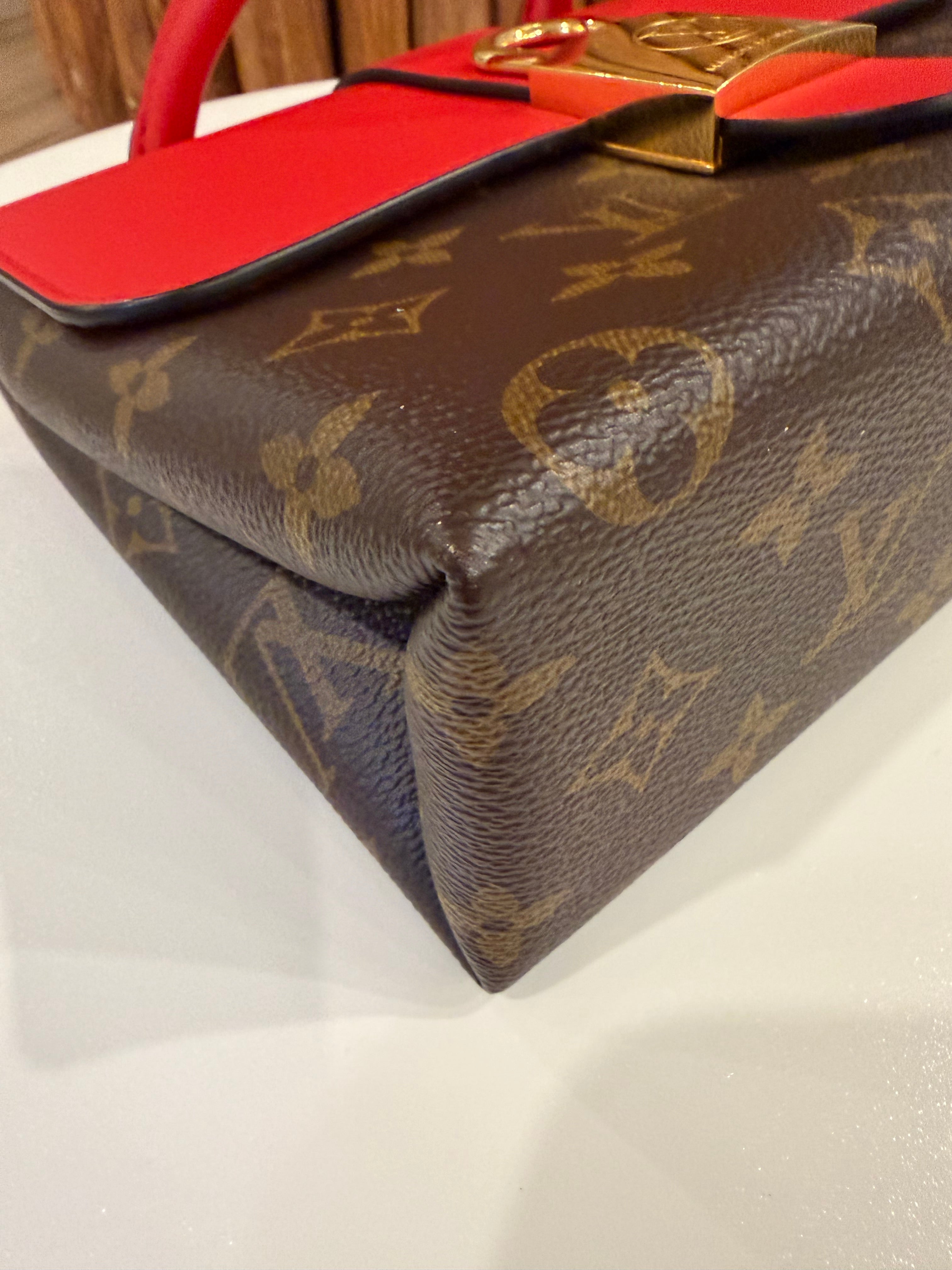 Louis Vuitton Red Locky