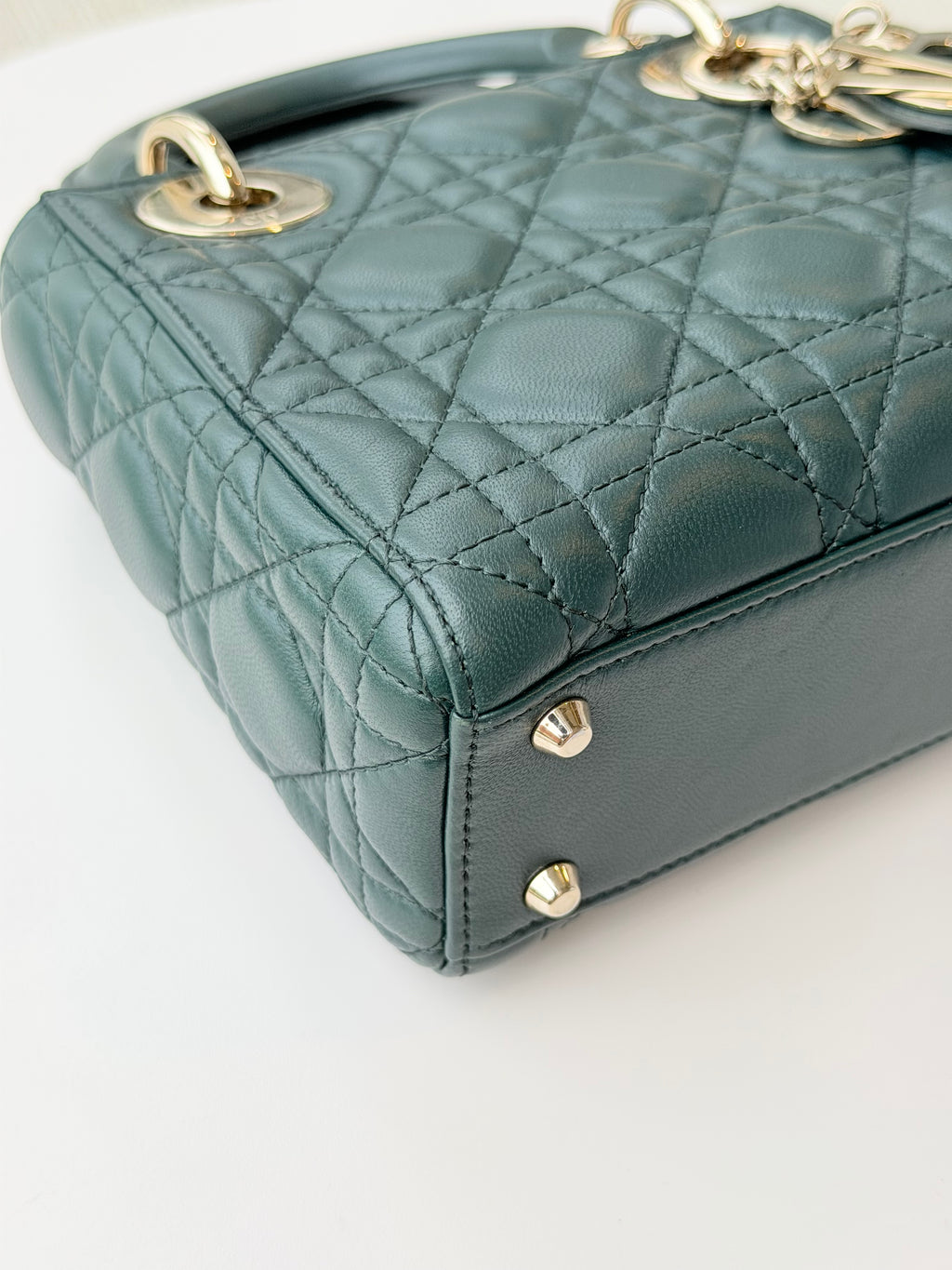Christian Dior Mini Lady Dior Green