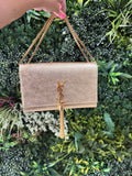 YSL Gold Crossbody
