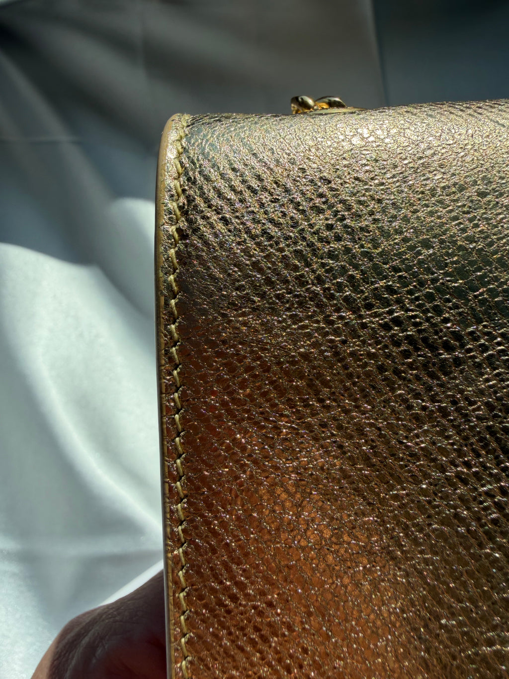 YSL Gold Crossbody