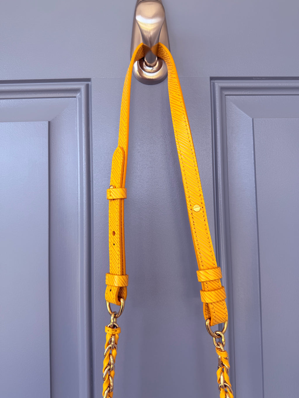 Louis Vuitton Epi Twist PM Yellow