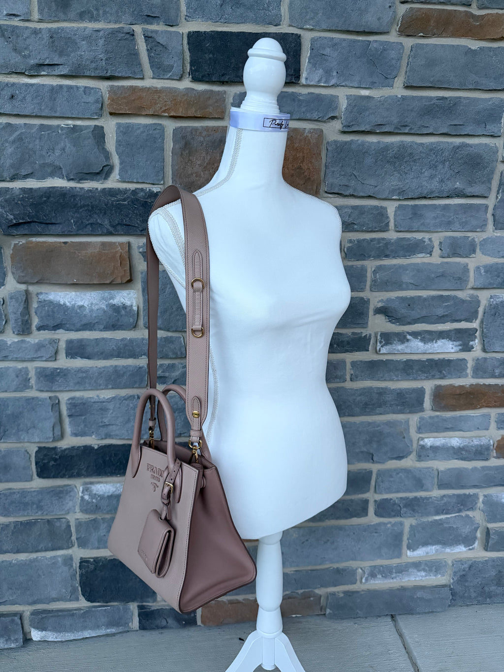 Prada Two Way Beige
