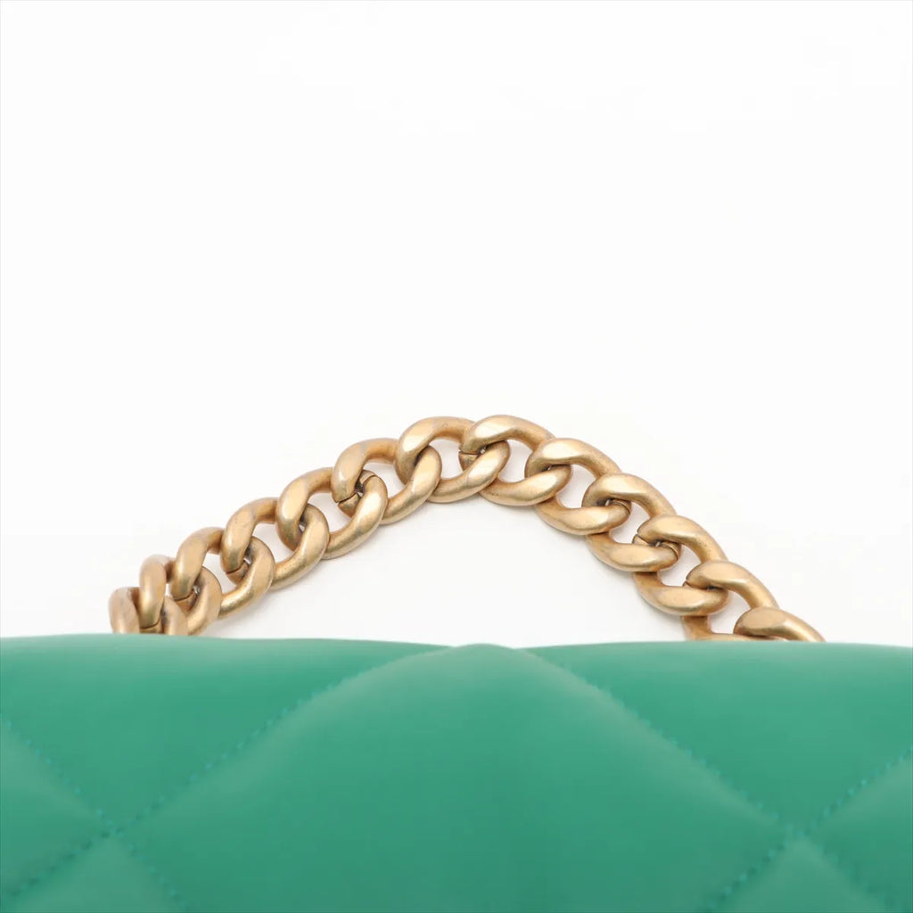 Chanel 19 Green Crossbody