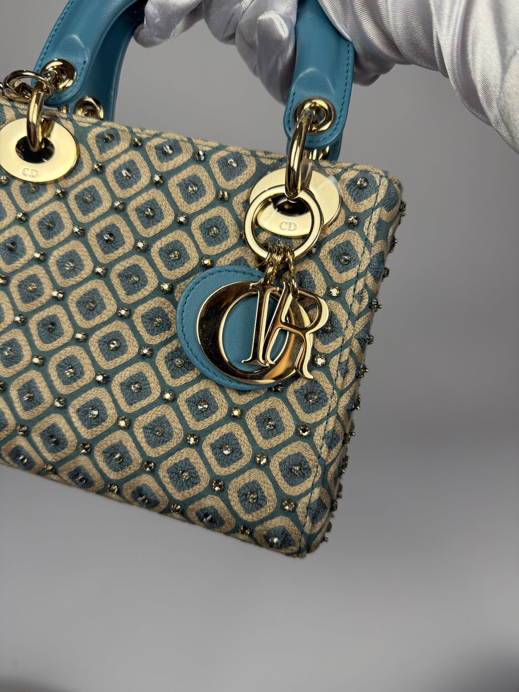 Christian Dior Mini Lady Sequins