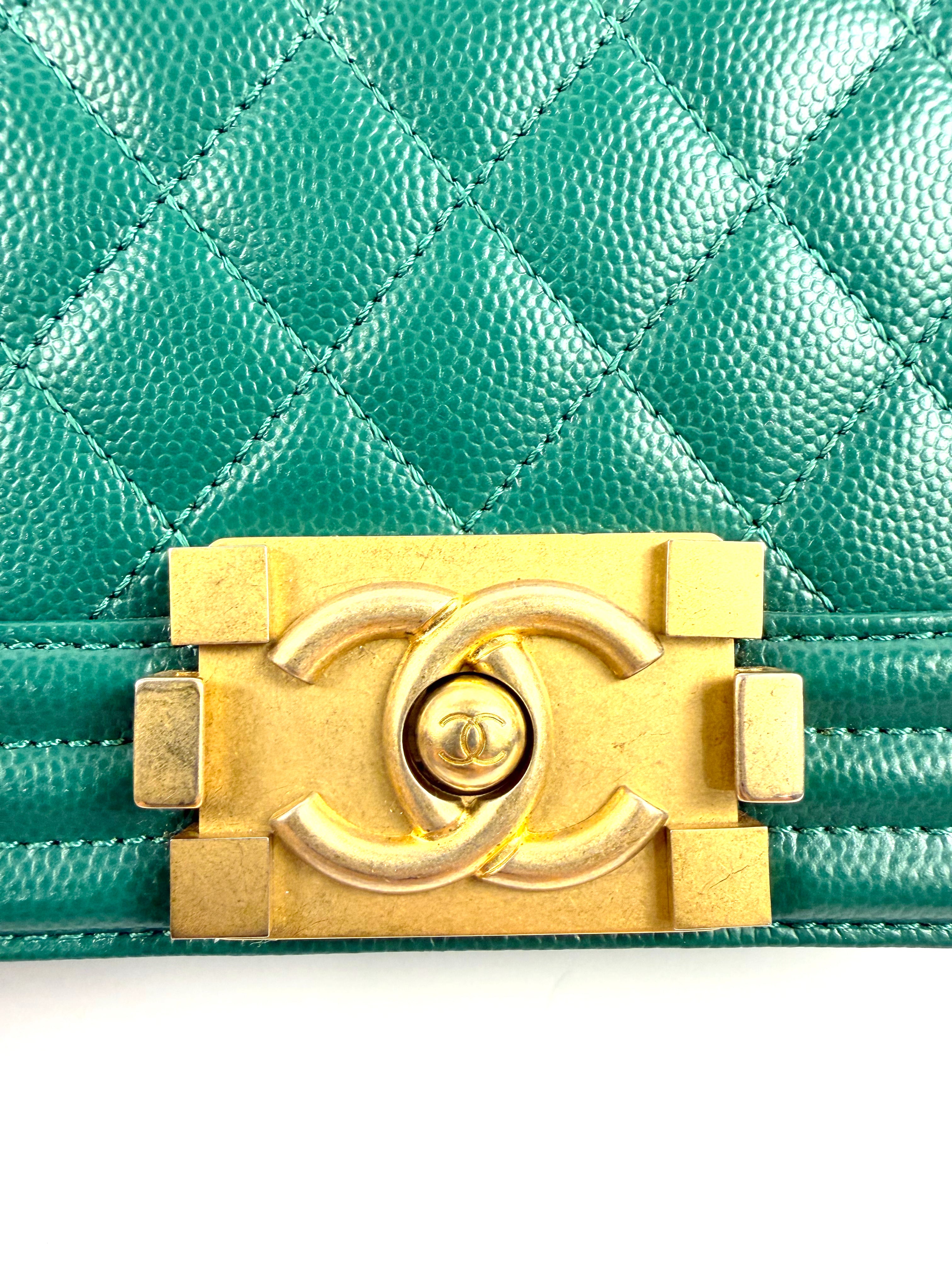 Chanel Boy Bag Small Caviar