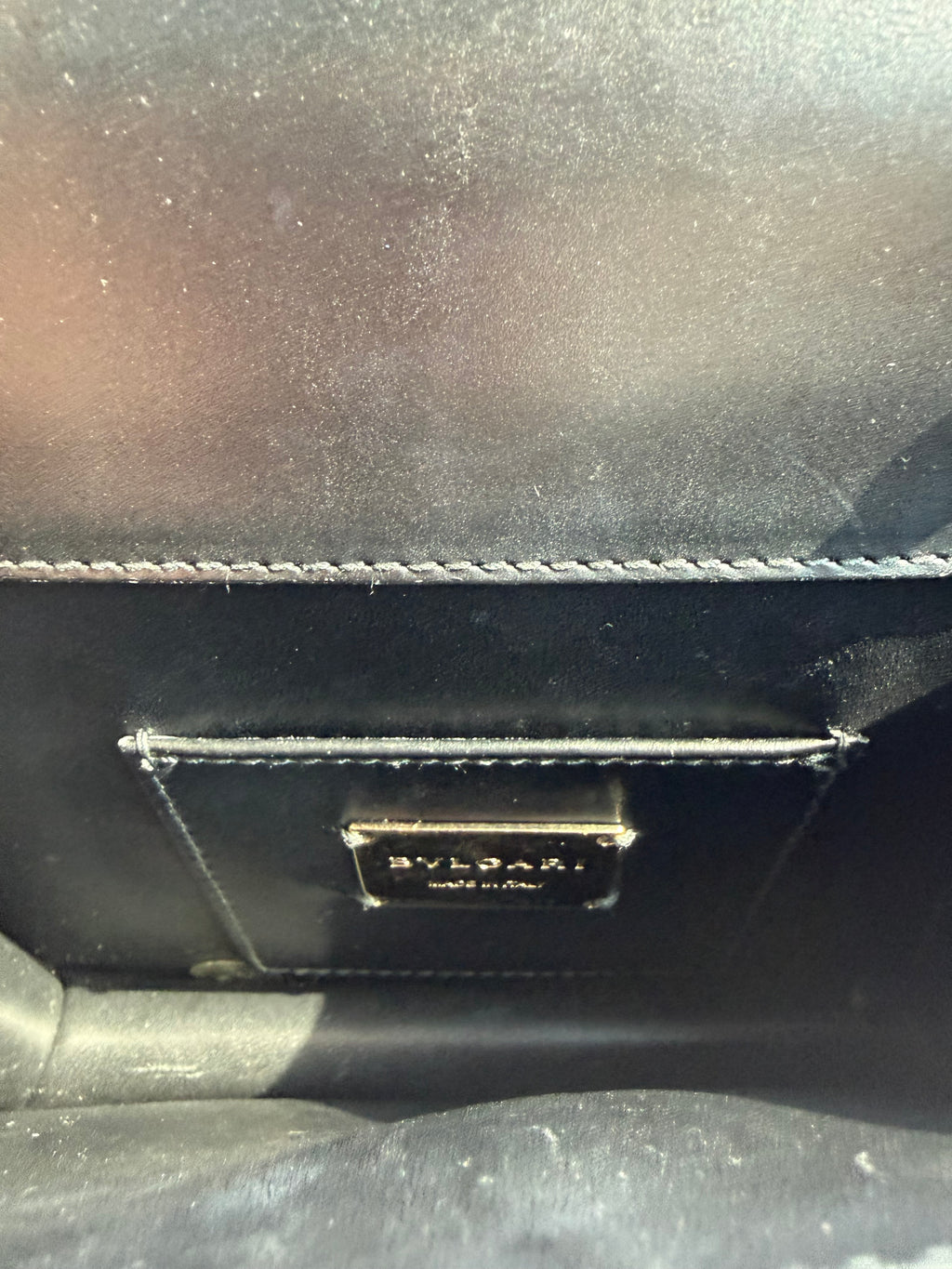 Bvlgari Black Chain Around Small Serpenti