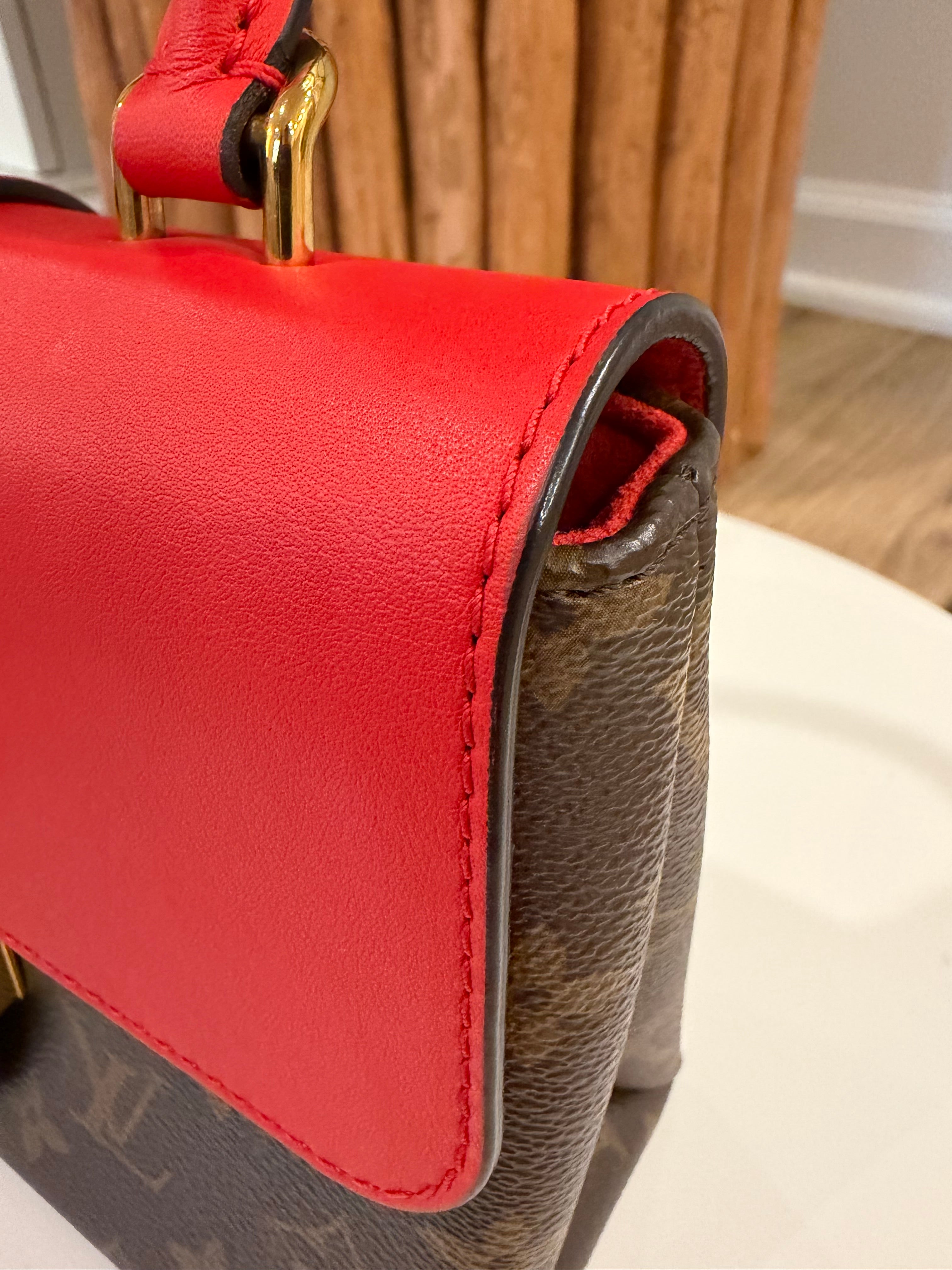 Louis Vuitton Red Locky