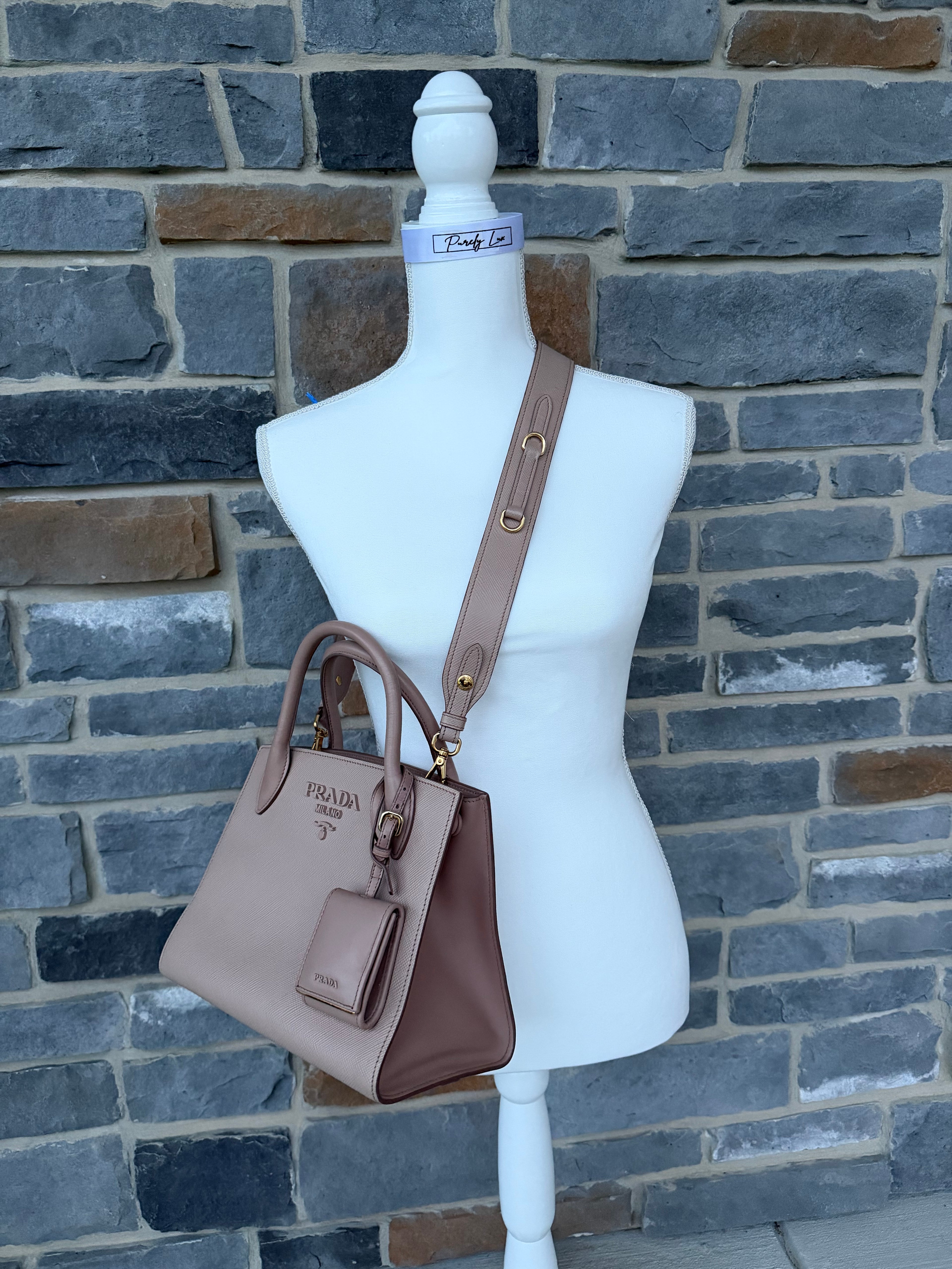 Prada Two Way Beige