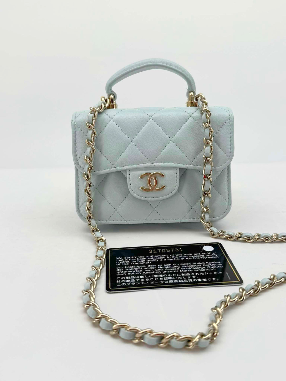 Chanel Mini Top Handle Crossbody