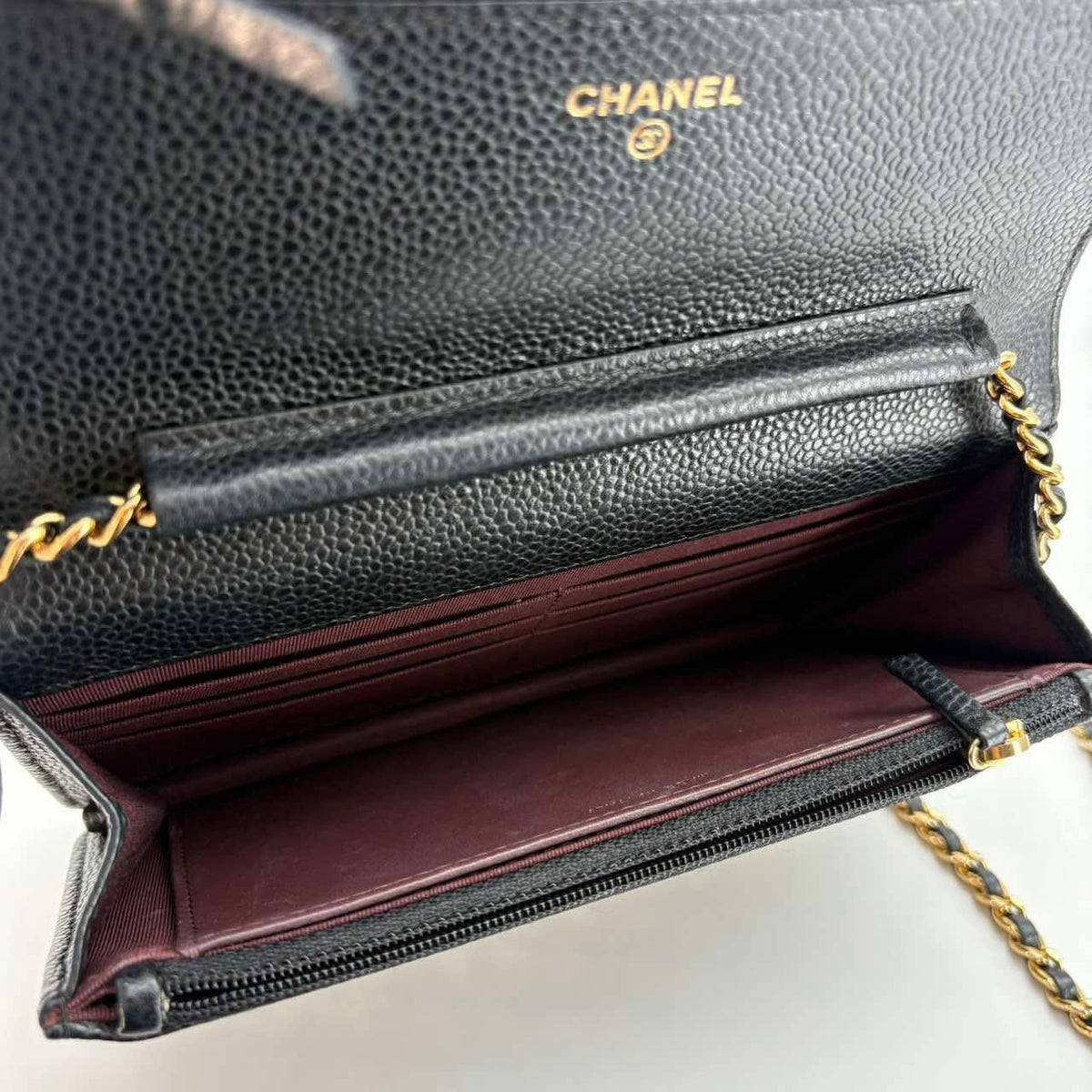 Chanel Caviar WOC