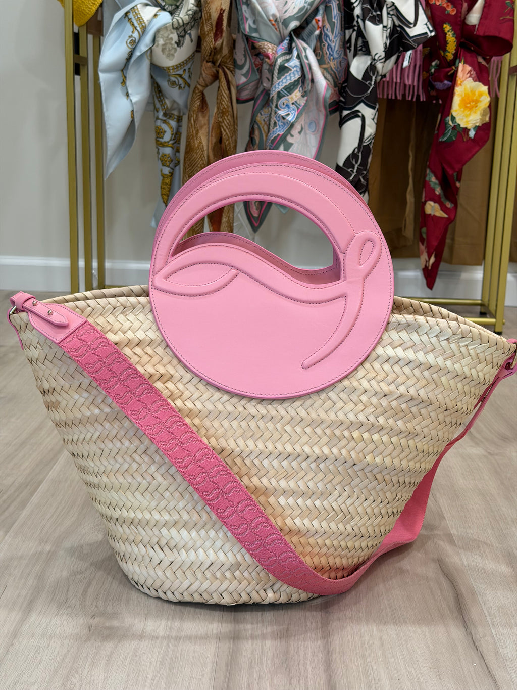 Louboutin Raffia