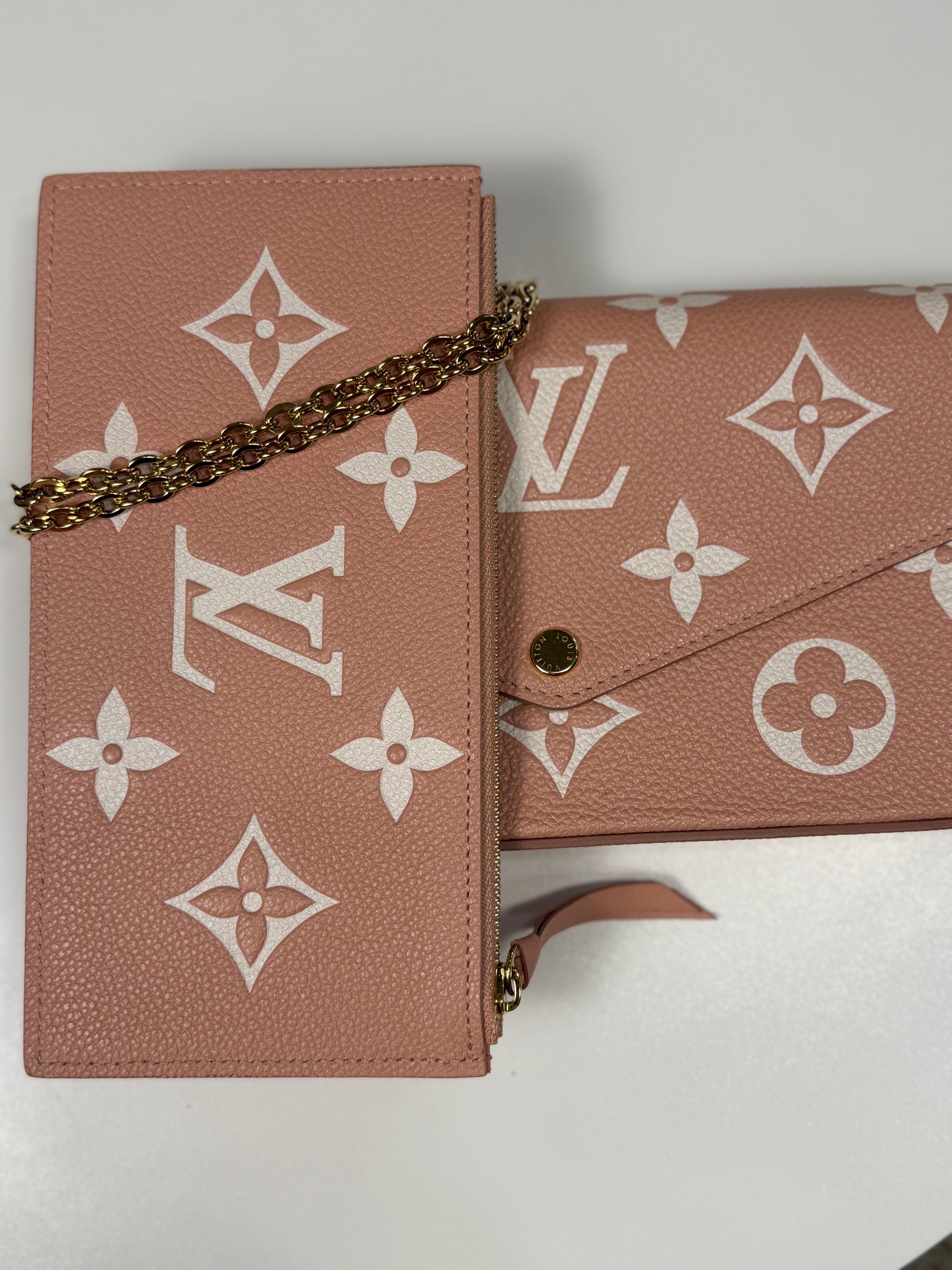 Louis Vuitton Felicie Bi Color