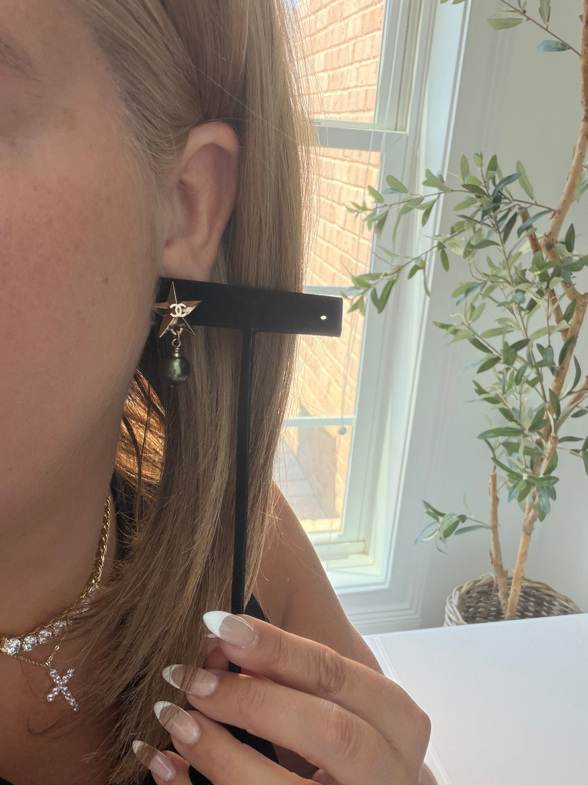 Chanel Star Earrings