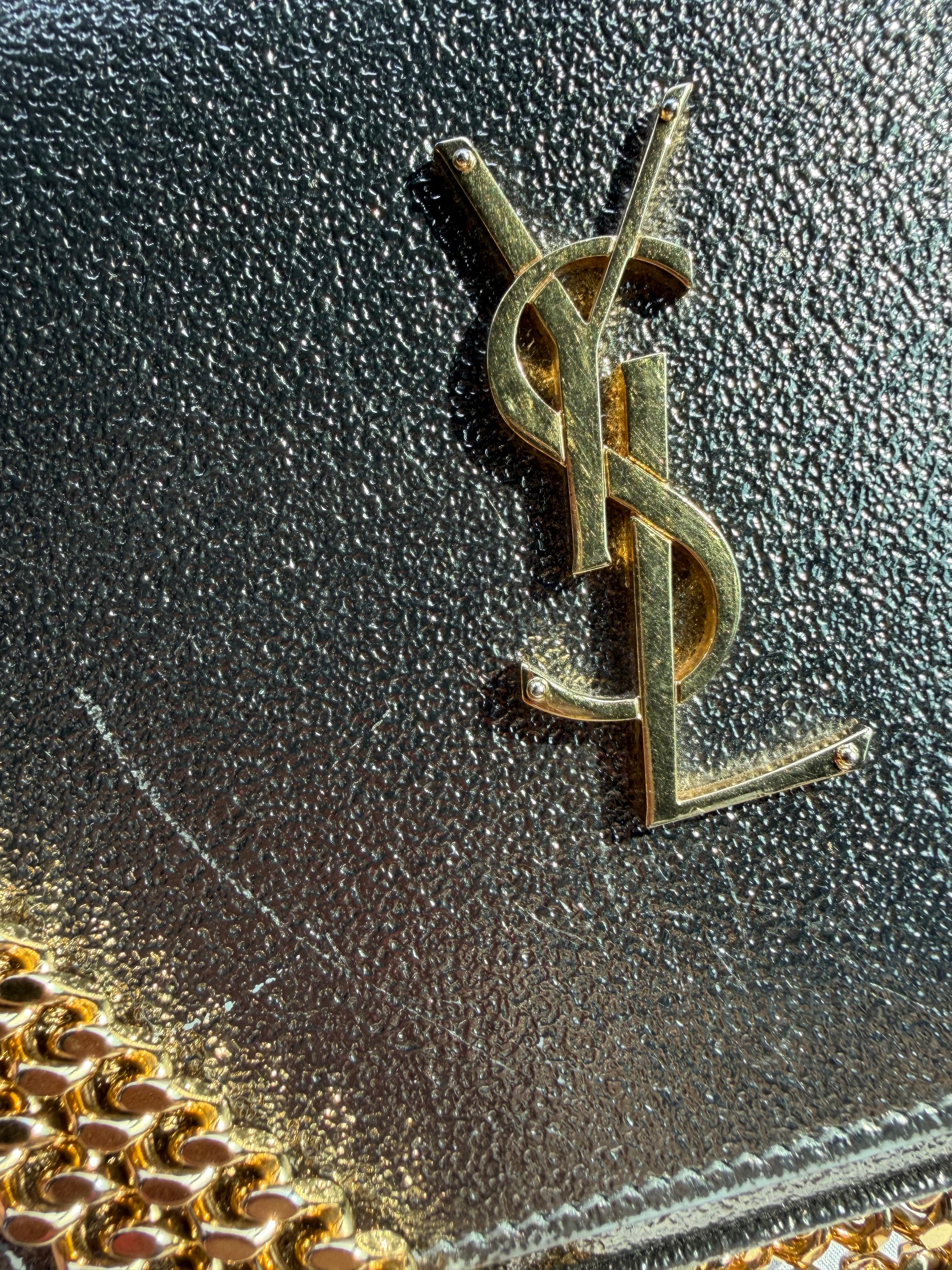YSL Dark Gold Crossbody