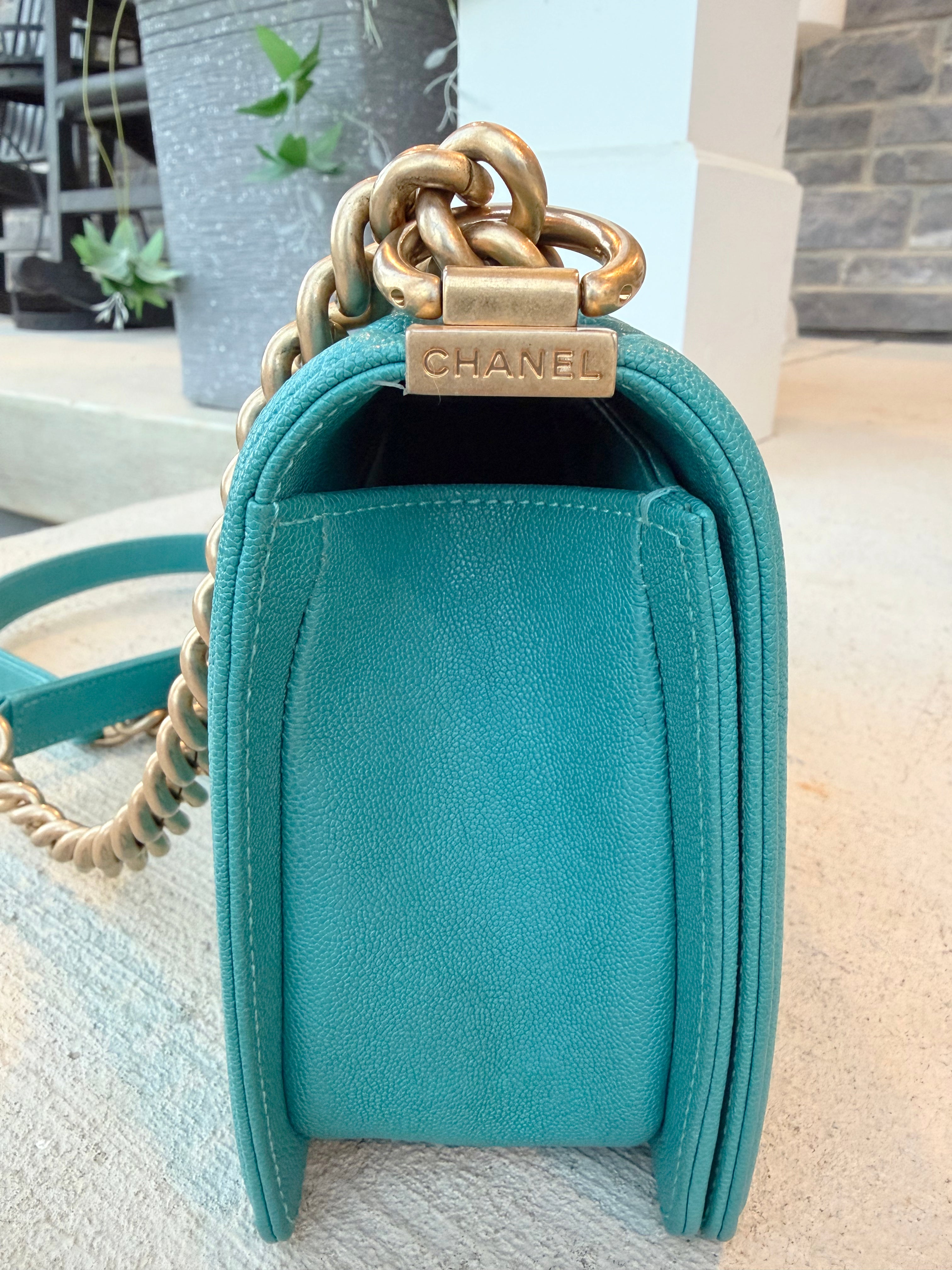 Chanel Medium Caviar Boy Bag