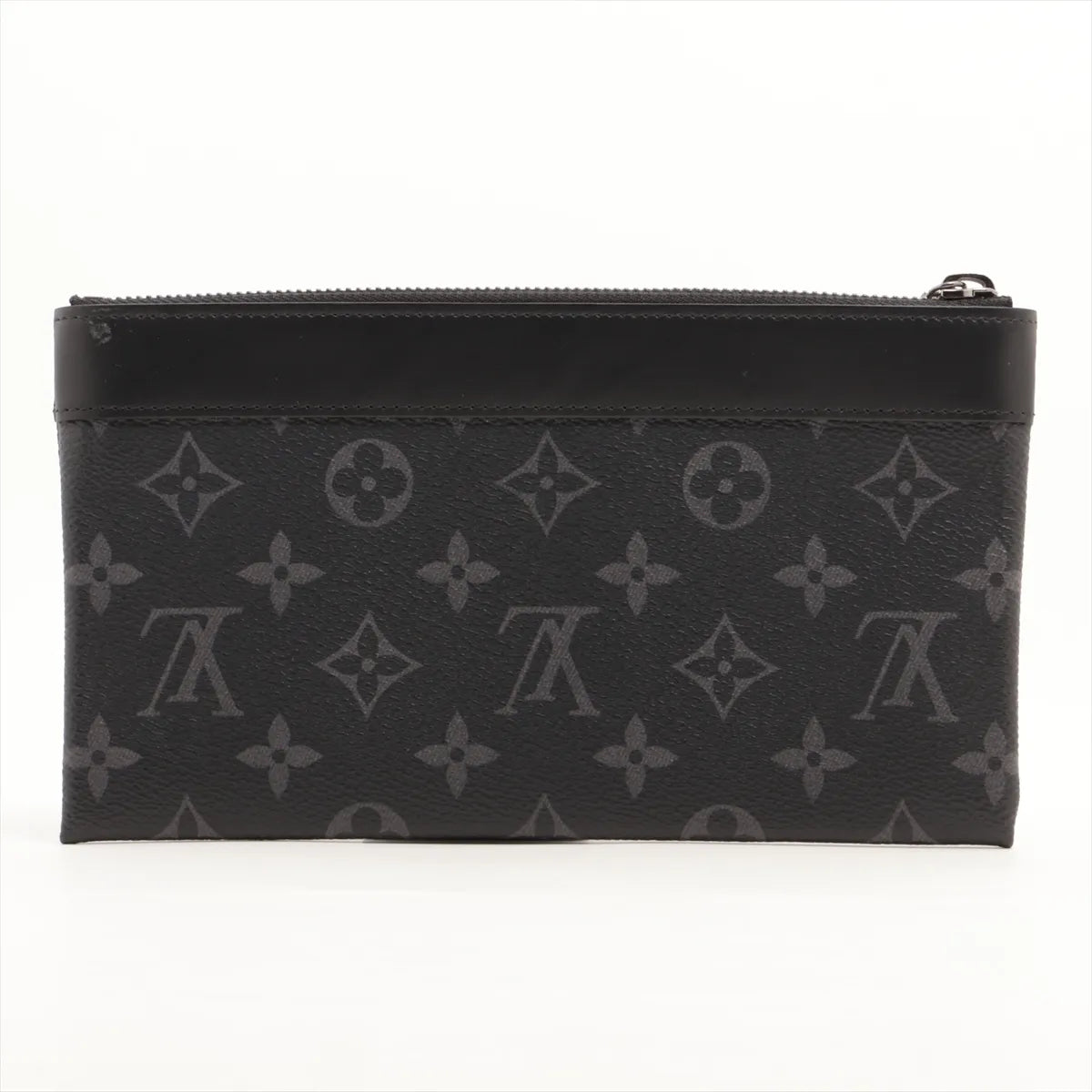 Louis Vuitton Monogram Eclipse Pochette Discovery PM Black Pouch