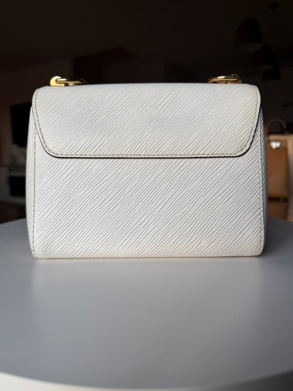 Louis Vuitton Twist Top Handle , Canvas Strap