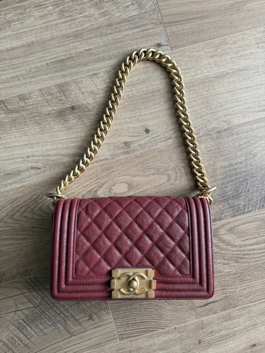 Chanel Small Caviar Boy