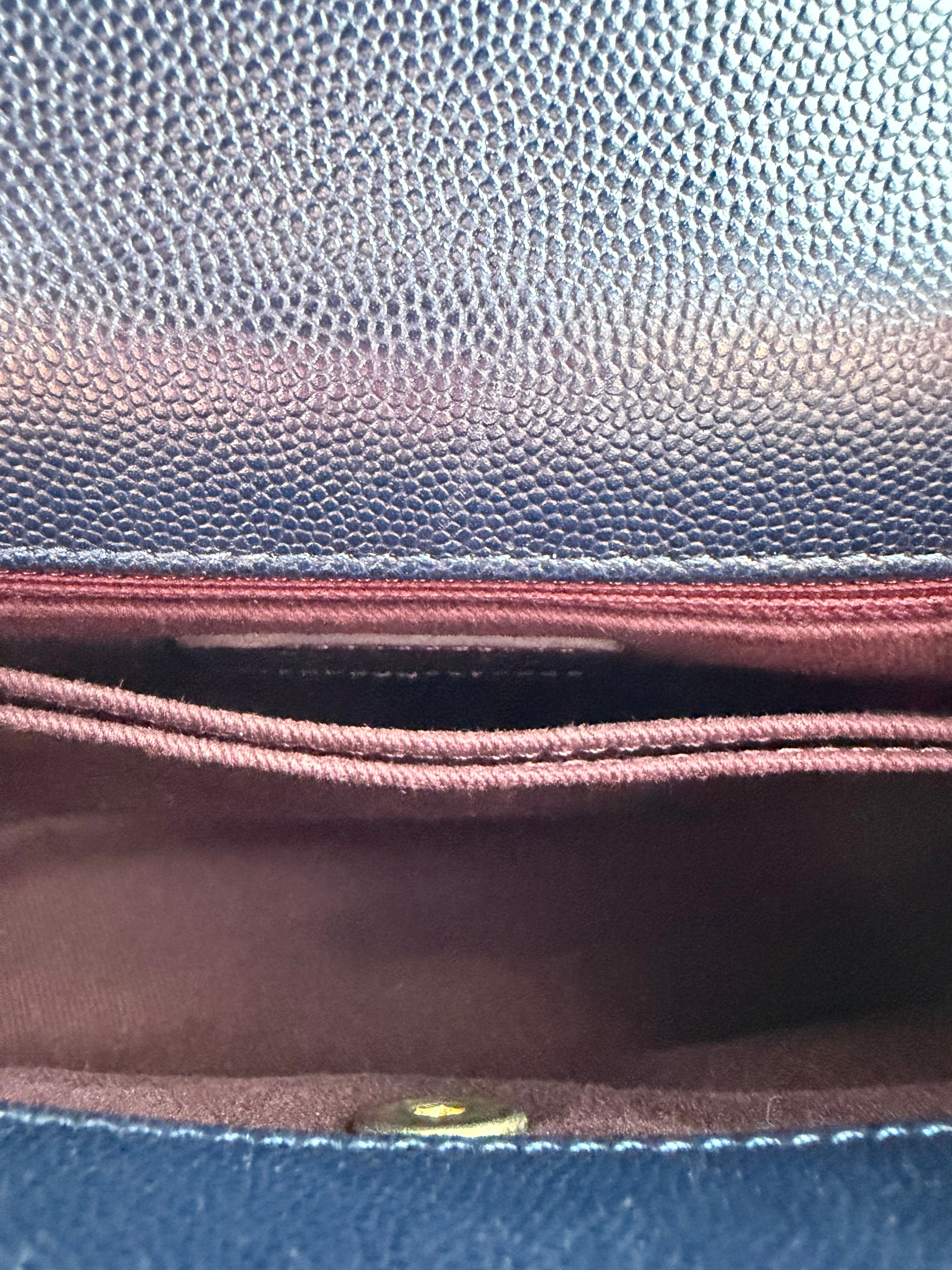 Chanel Coco Handle Navy Blue