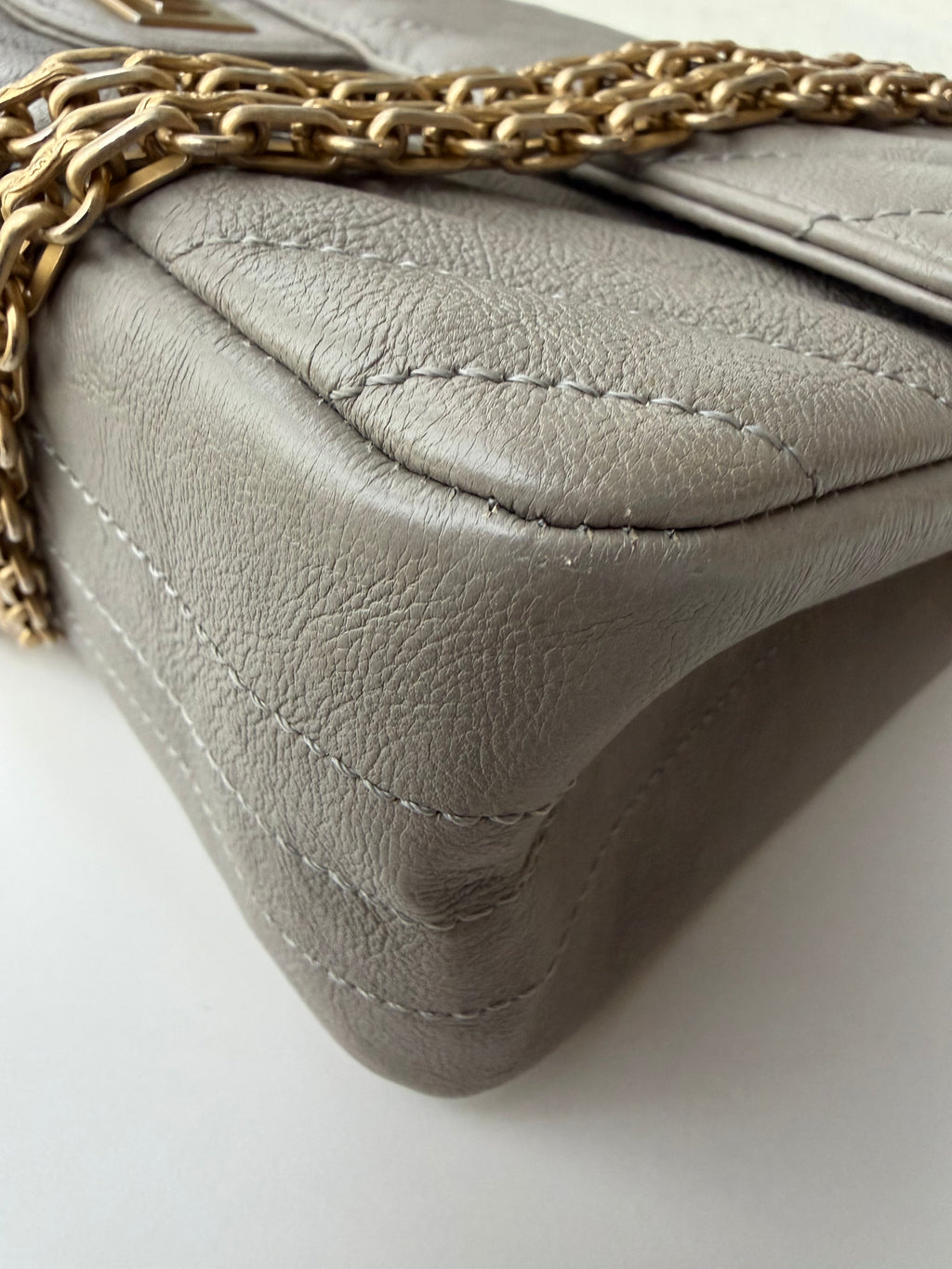 Chanel Reissue Double Flap Grey