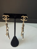 Chanel Pearl Drop Earrings